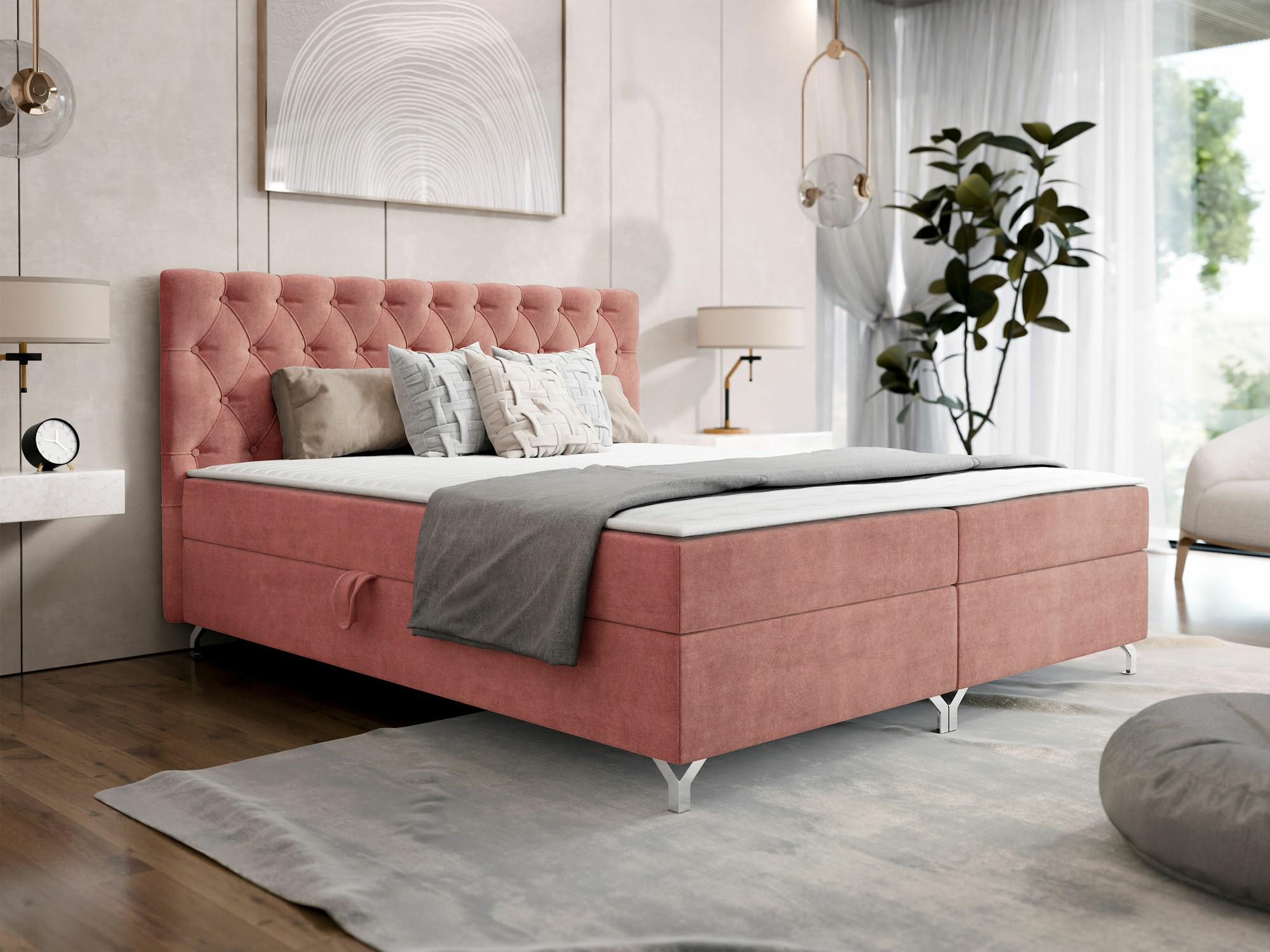 Boxspring krevet Memphis 141 (Manila 29)