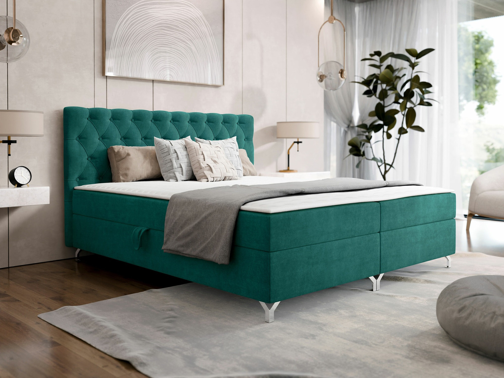 Boxspring krevet Memphis 141 (Manila 37)