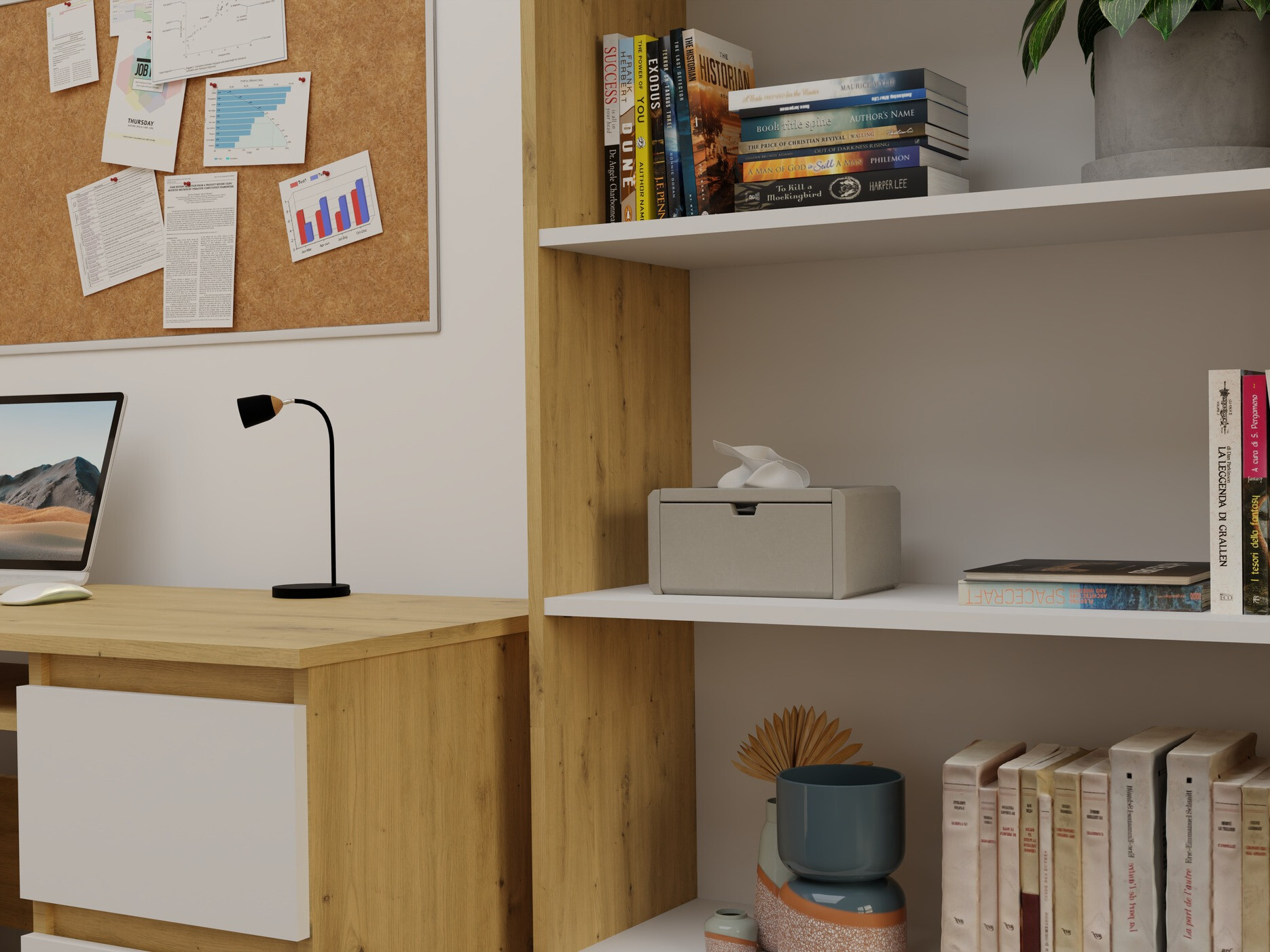 Polica Mandeville 253 (Belo)