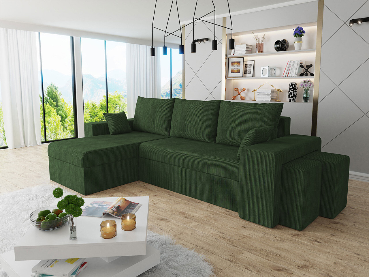 Ugaona sofa Memphis 138 (Poso 14)