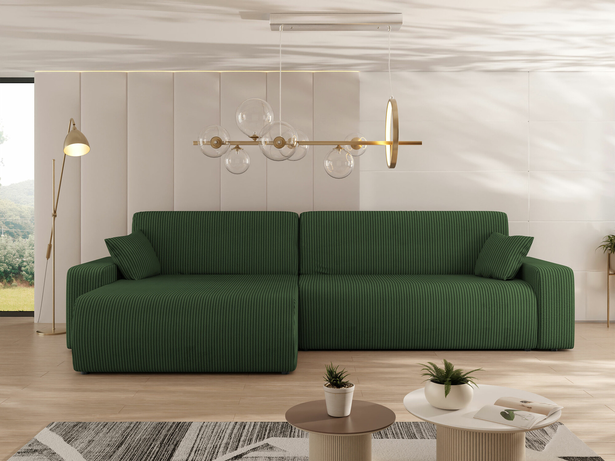 Ugaona sofa Shelton 108 (Poso 14)