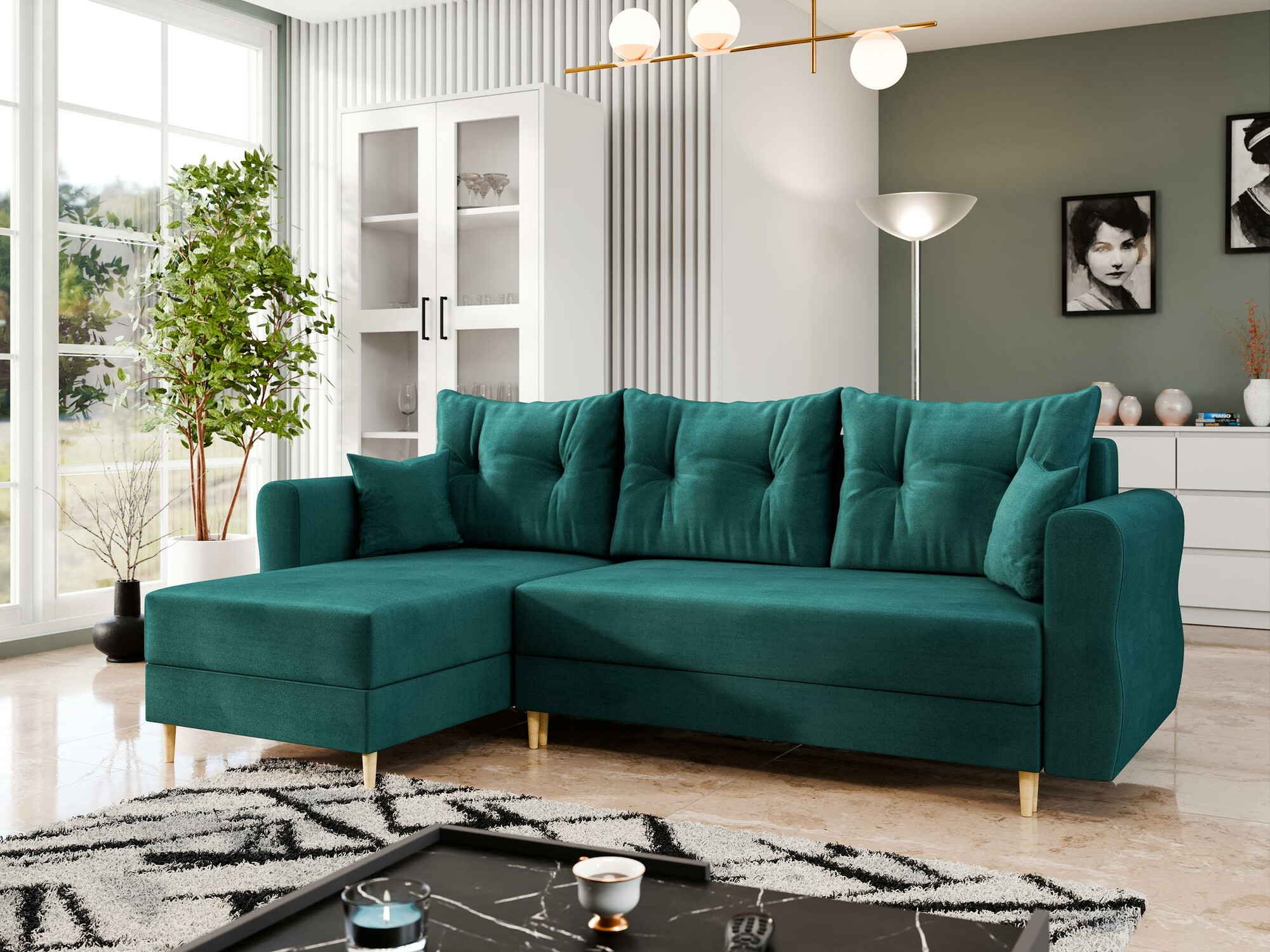 Ugaona sofa Veldala 102 (Manila 37)