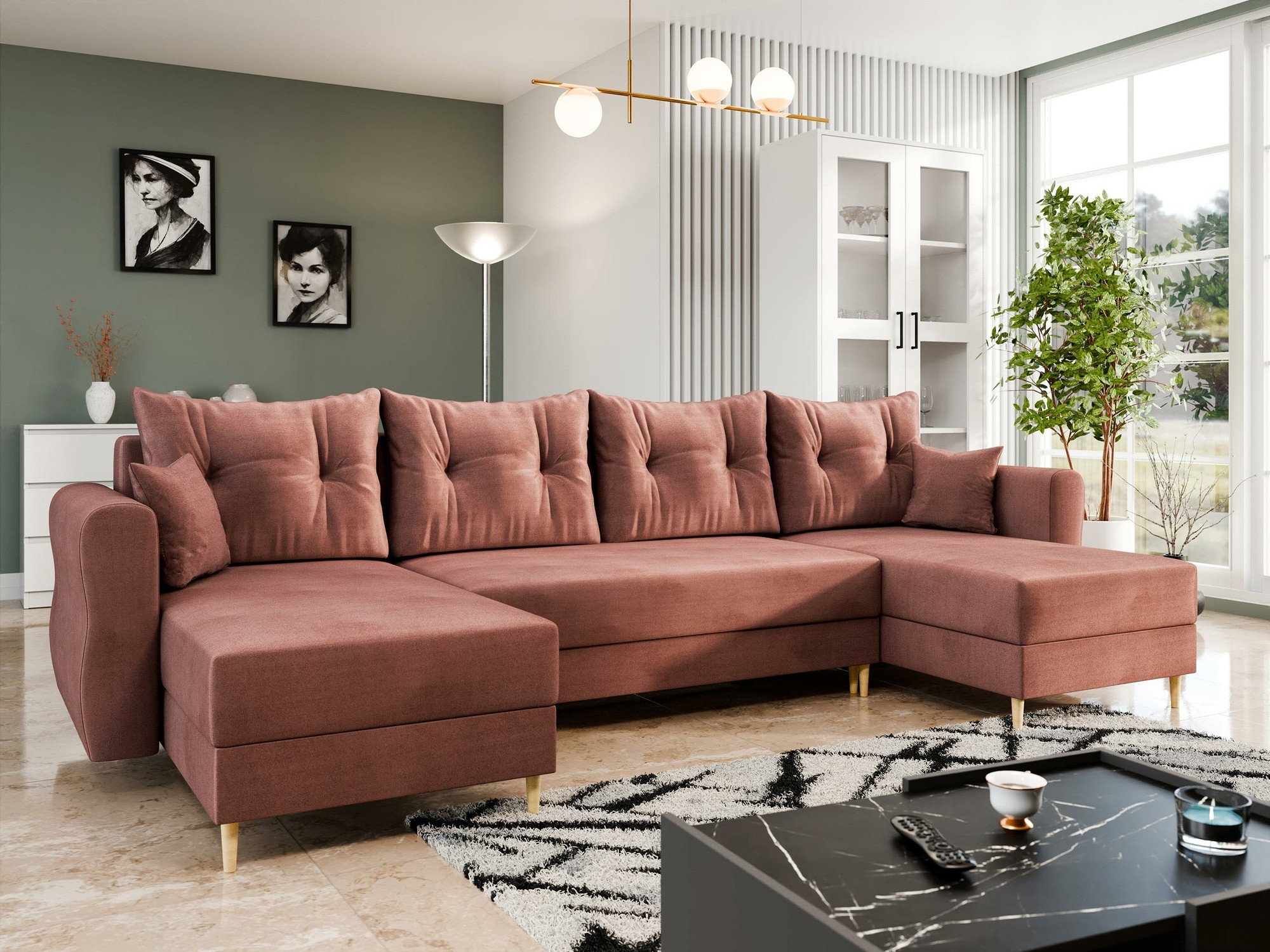 Ugaona sofa Veldala 103 (Manila 29)
