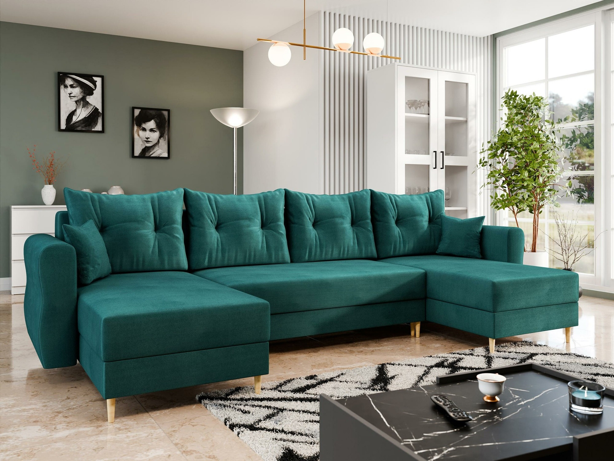 Ugaona sofa Veldala 103 (Manila 37)