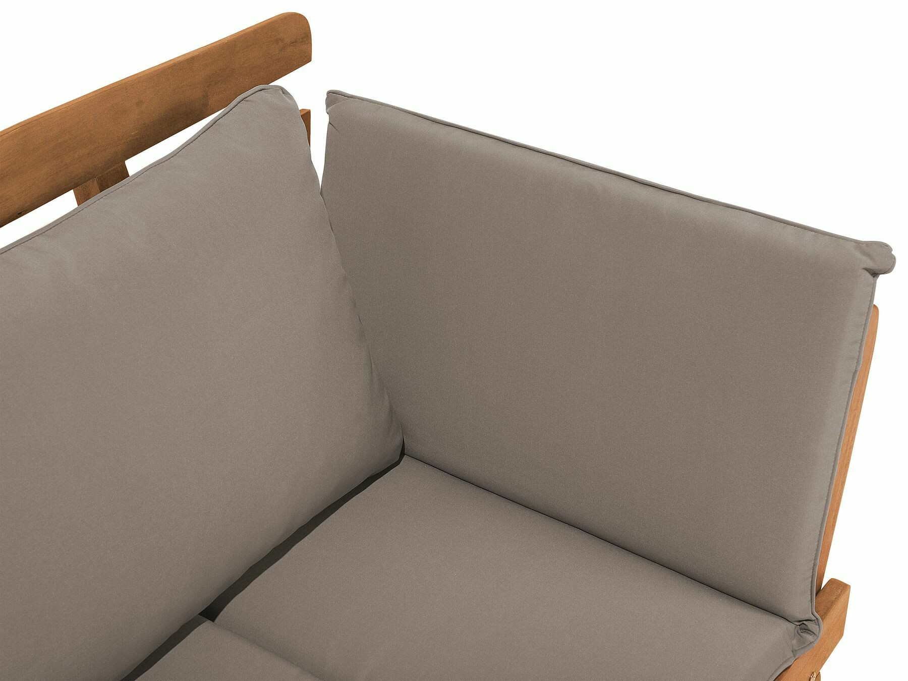 Baštenska sofa Berwyn 1979 (Sivo + Svetlo drvo)
