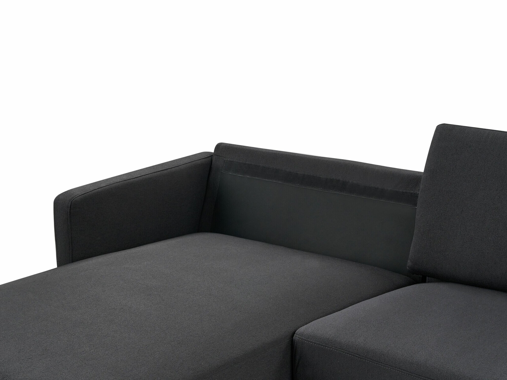 Ugaona garnitura Salmono 101 (Crno)