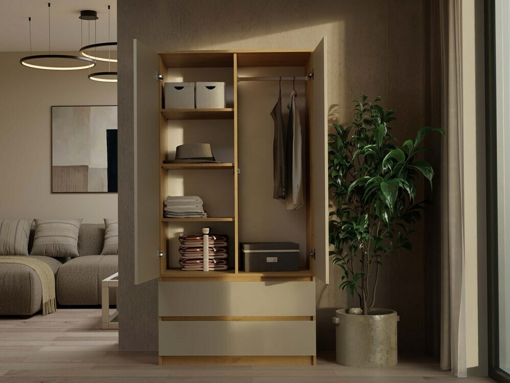 Ormar Elbvelu 116 (Zanatski hrast + Kašmir)