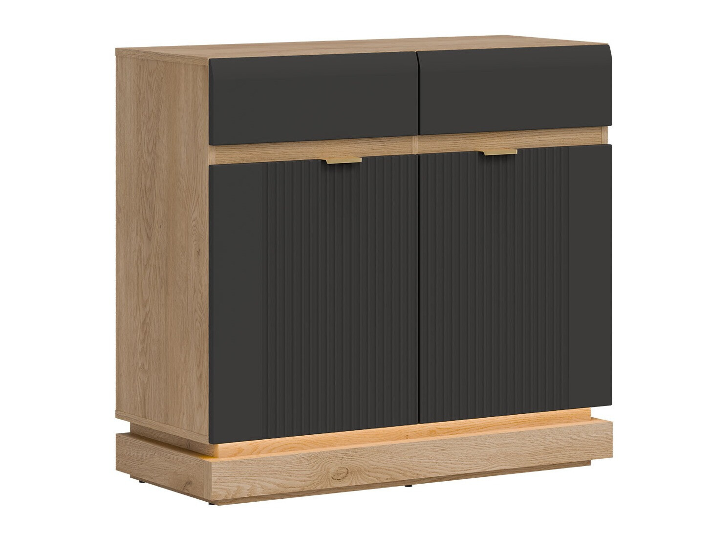 Komoda Teselbu 102 (Antracit + Hrast)