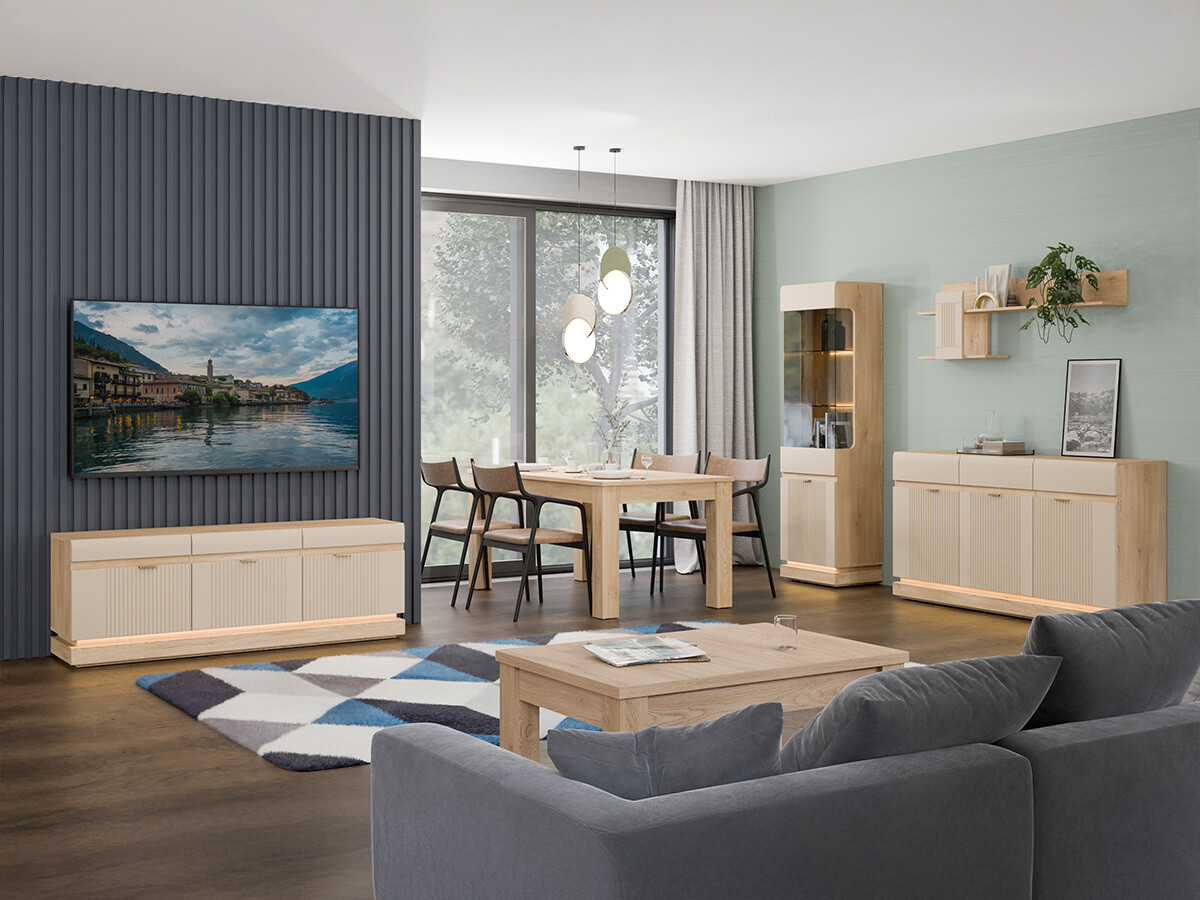 Komoda Teselbu 104 (Kašmir + Hrast)