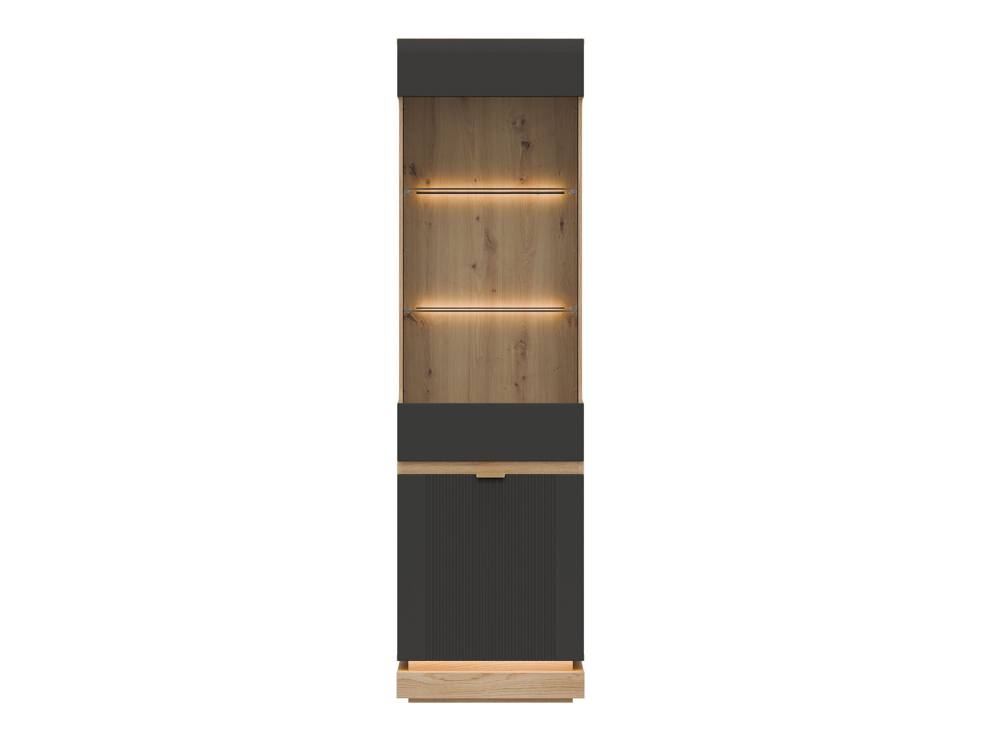 Polica Teselbu 109 (Antracit + Hrast)