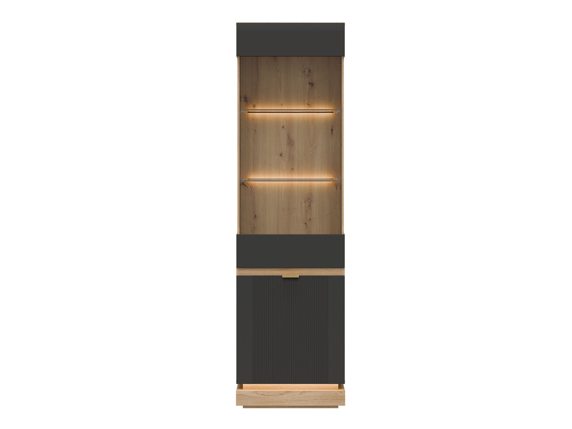 Polica Teselbu 109 (Antracit + Hrast)