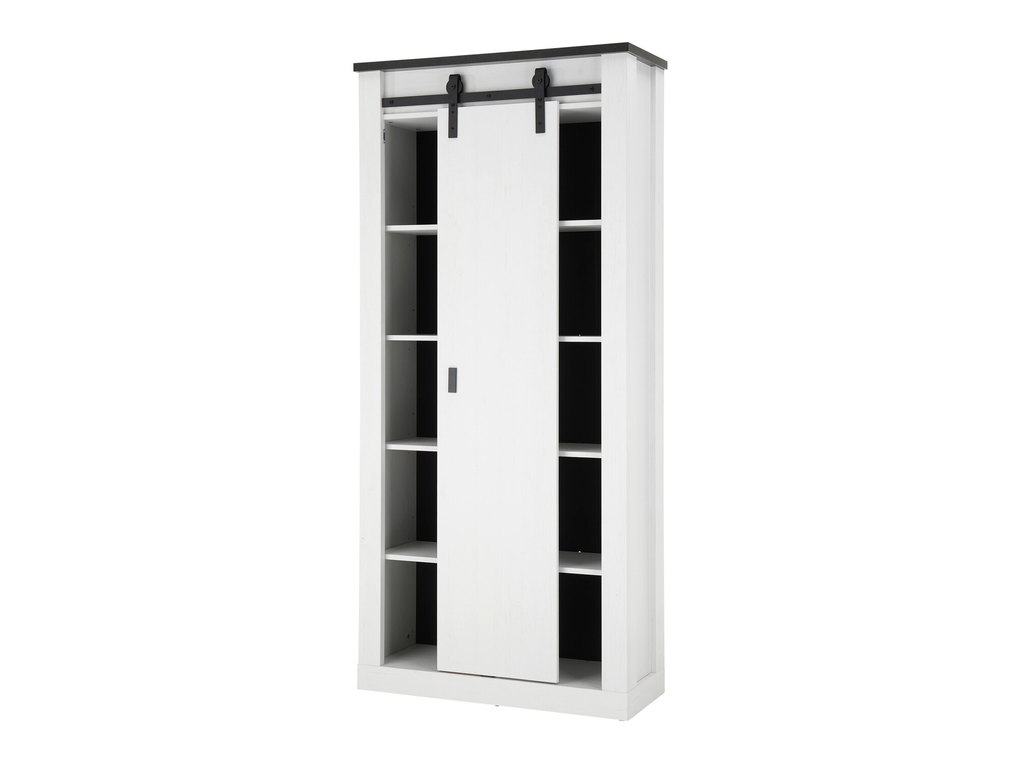 Set za kupatilo Cirtale 140 (Izbeljeni bor + Antracit)