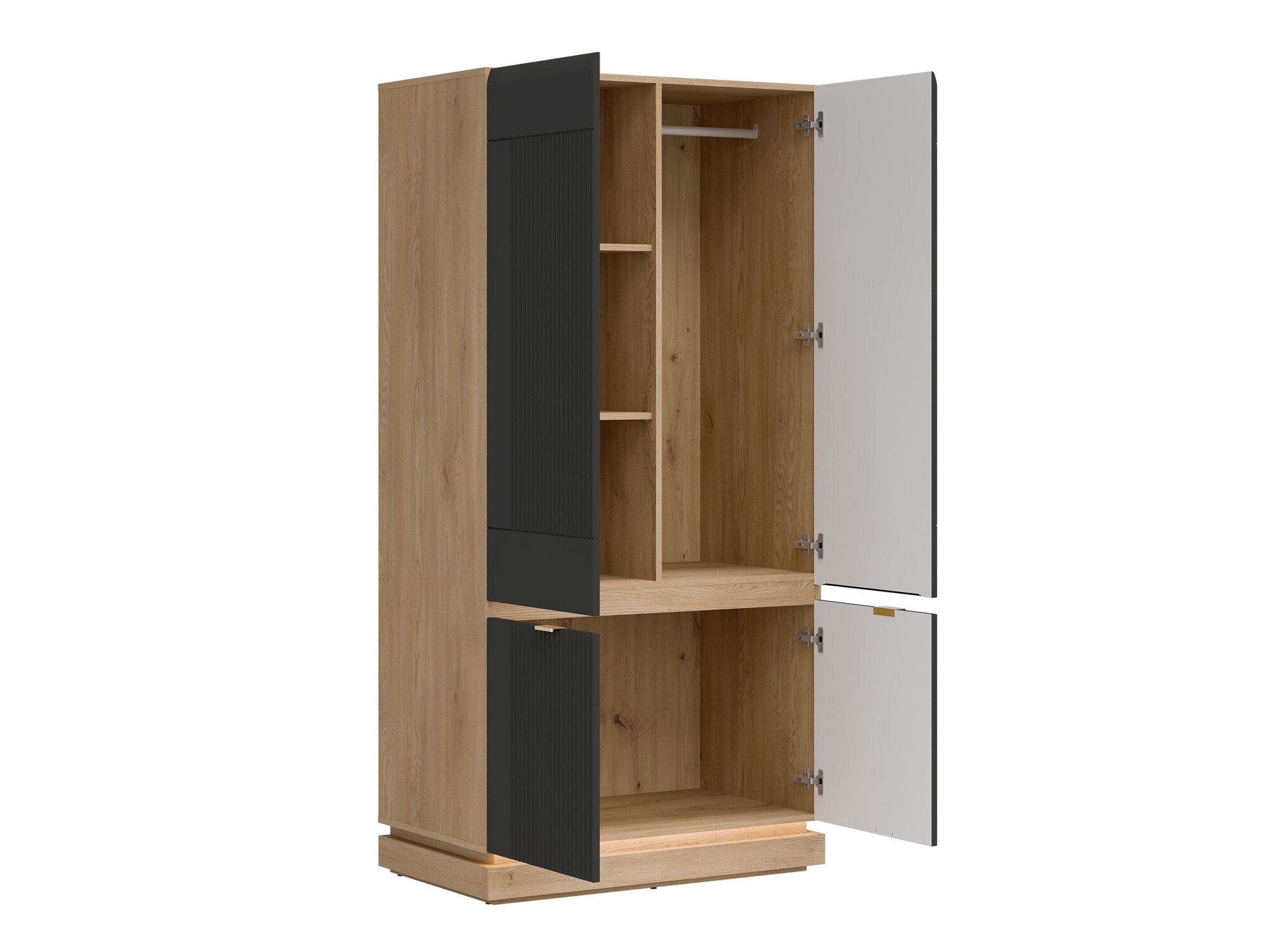 Ormar Teselbu 113 (Antracit + Hrast)