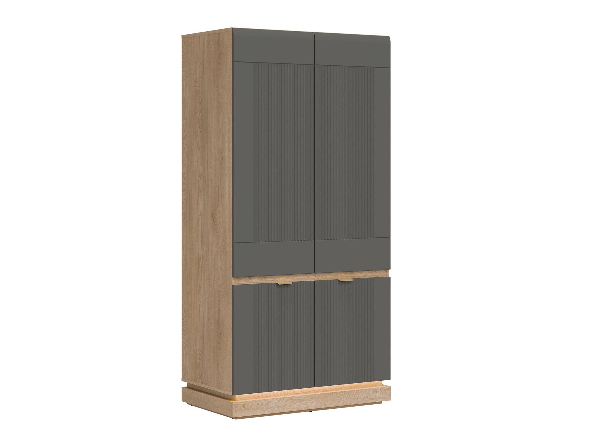 Ormar Teselbu 113 (Sivo + Hrast)