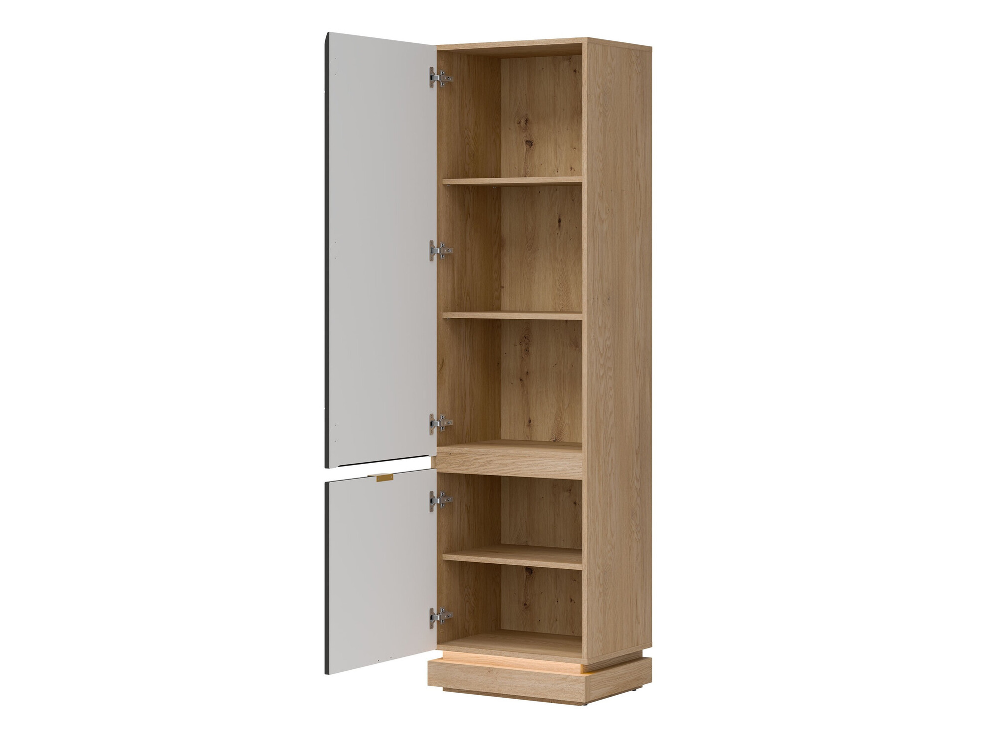 Polica Teselbu 112 (Antracit + Hrast)