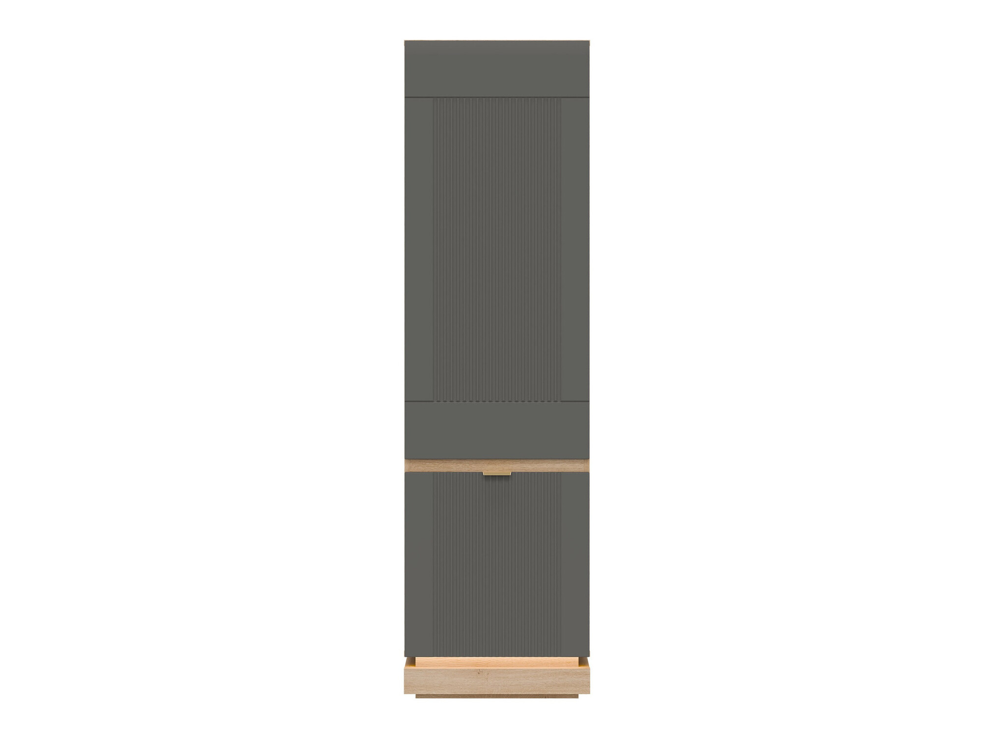 Polica Teselbu 112 (Sivo + Hrast)