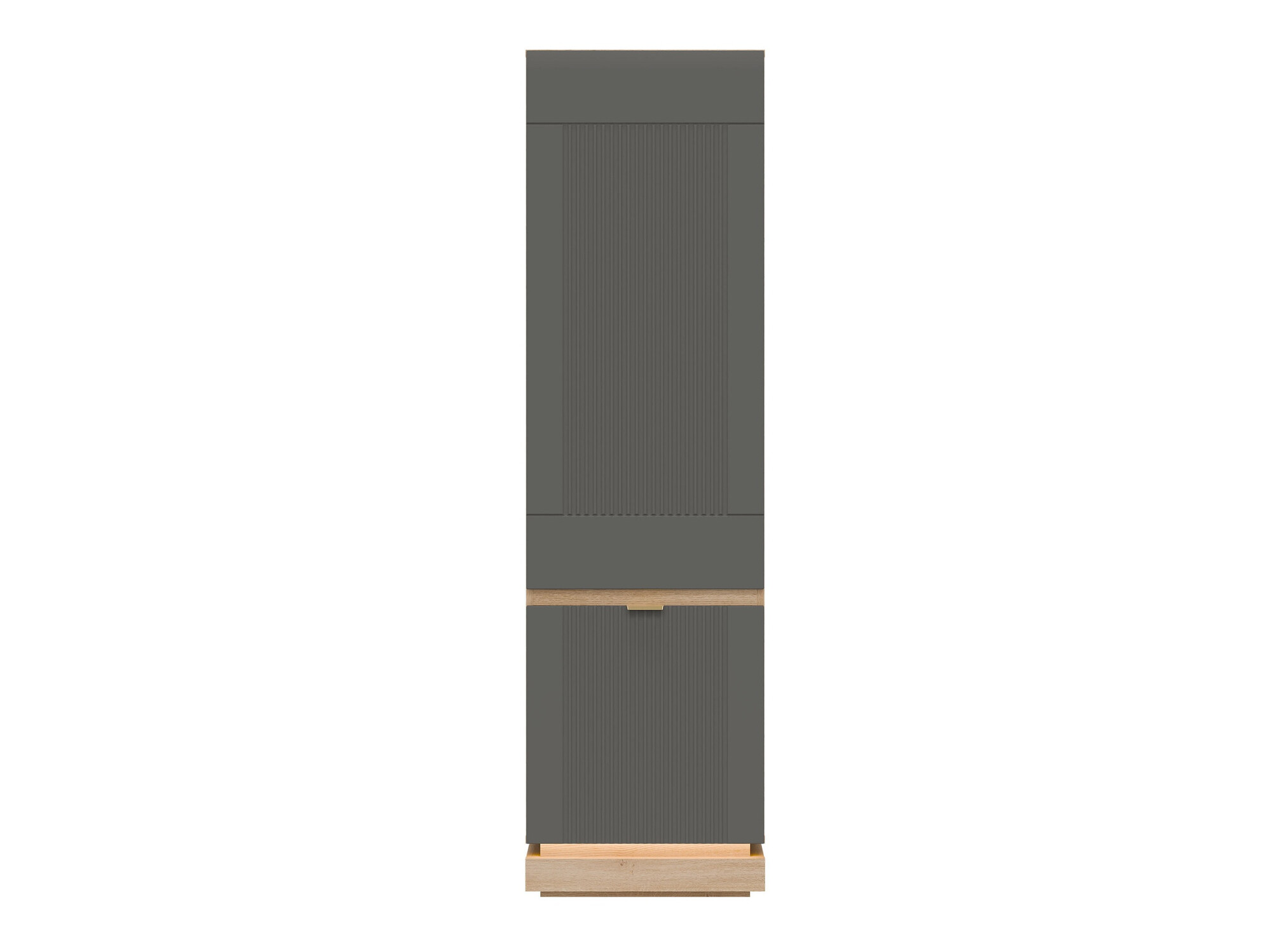 Polica Teselbu 112 (Sivo + Hrast)
