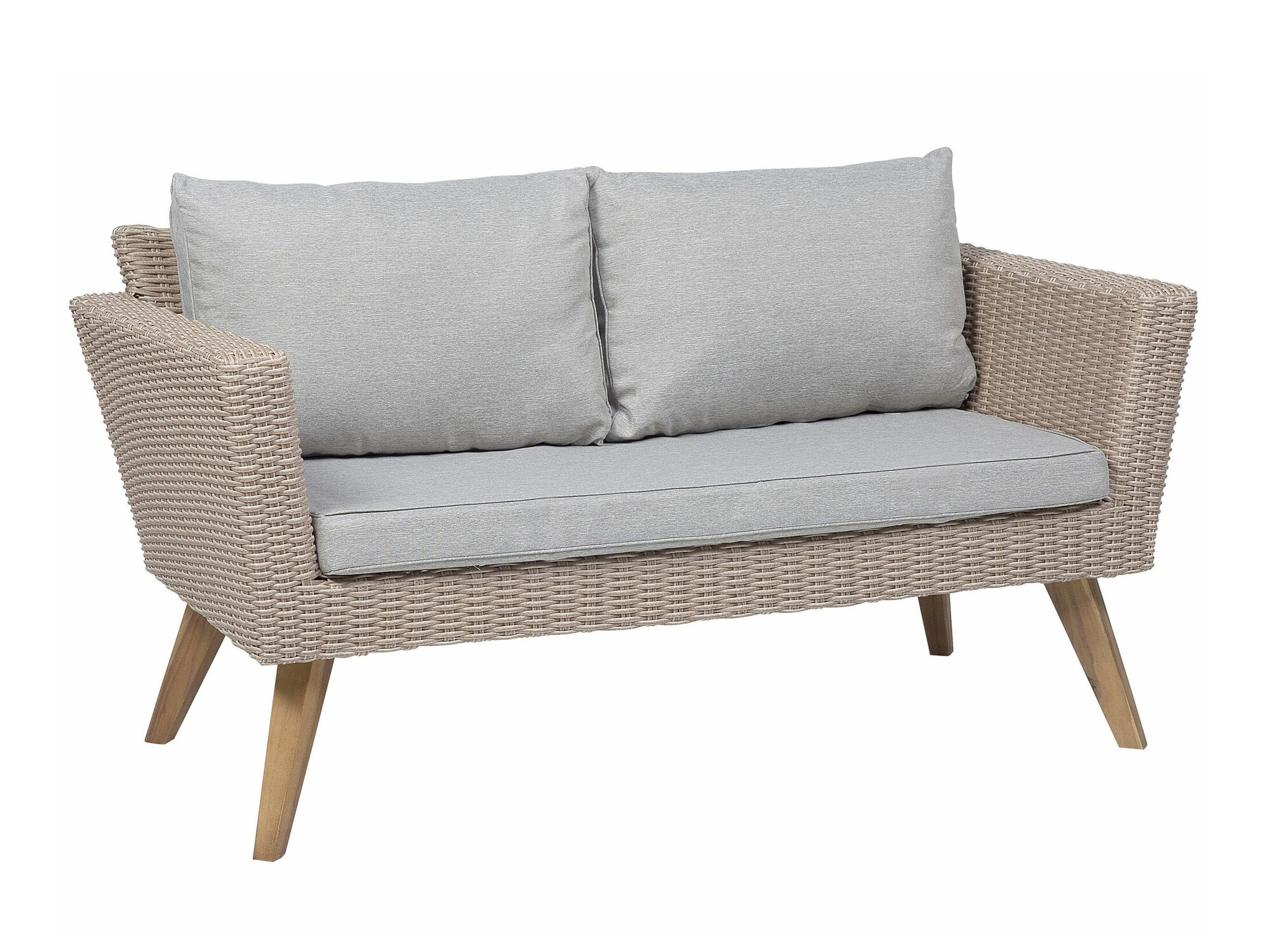 Set baštenskog nameštaja Berwyn 2626 (Taupe + Sivo)