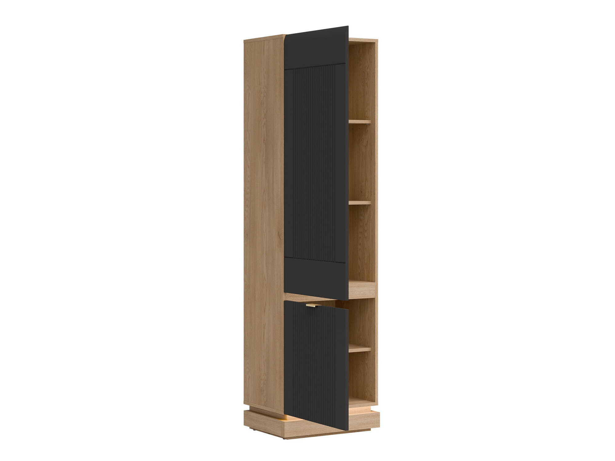 Set spavaća soba Teselbu 117 (Antracit + Hrast)