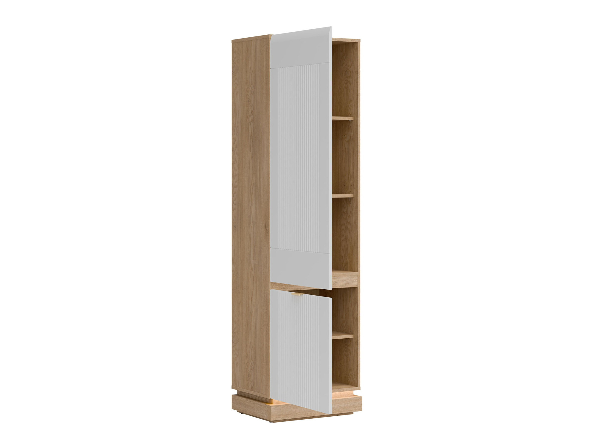 Set spavaća soba Teselbu 117 (Belo + Hrast)