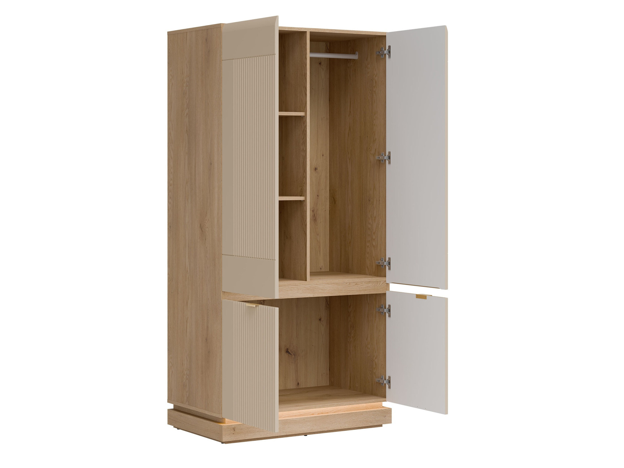 Set spavaća soba Teselbu 117 (Kašmir + Hrast)