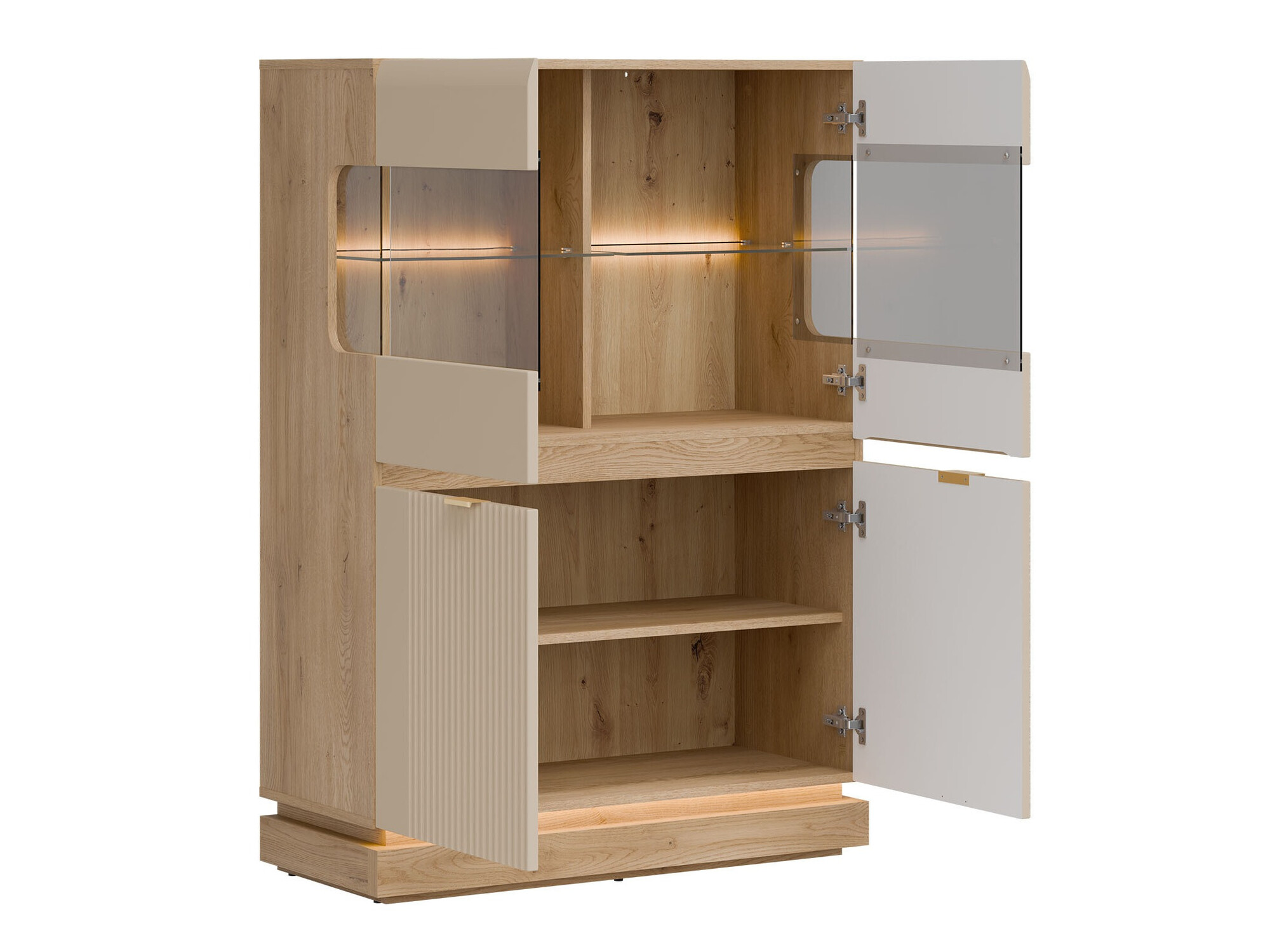 Set za dnevnu sobu Teselbu 116 (Kašmir + Hrast)