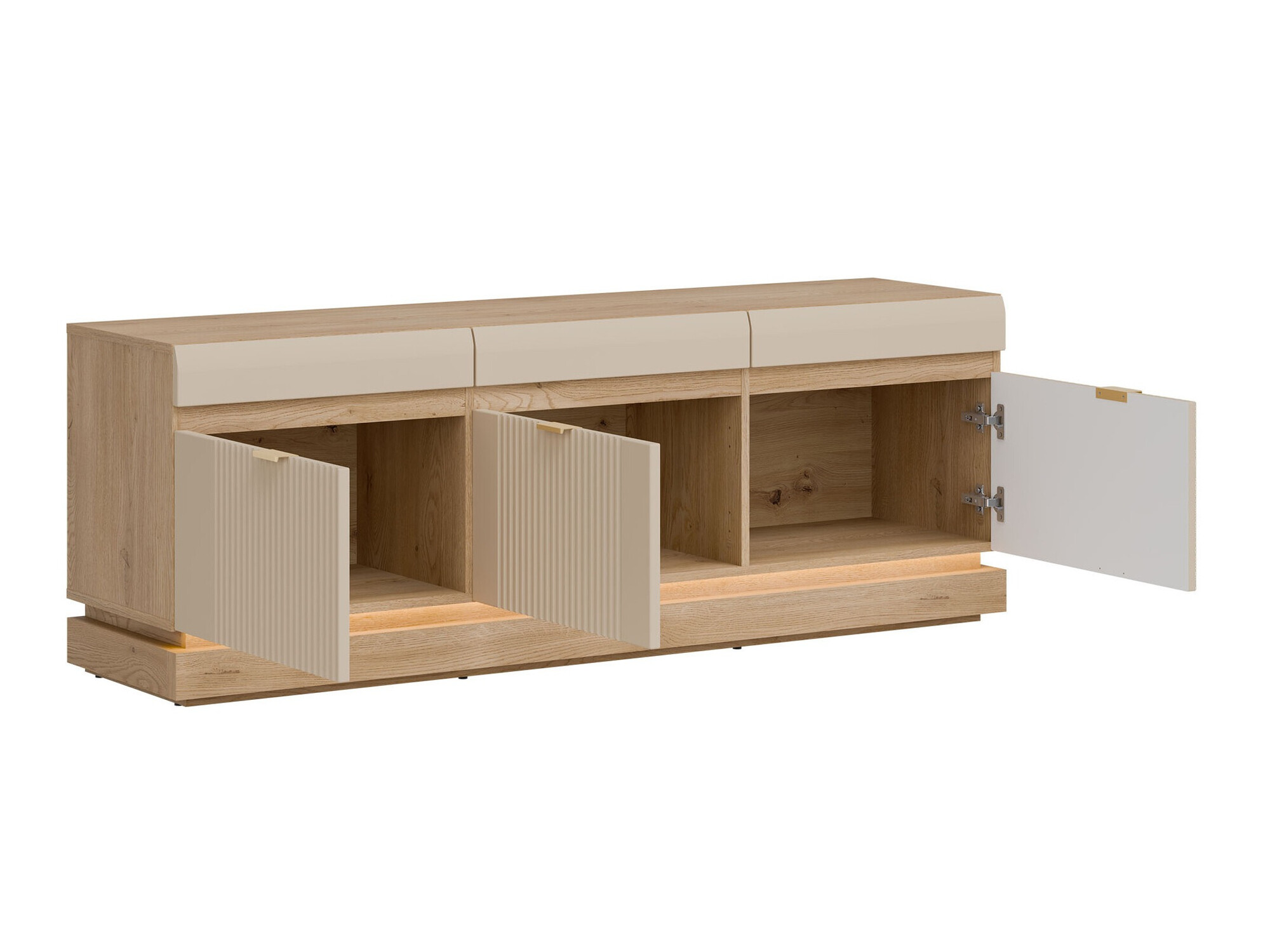 Set za dnevnu sobu Teselbu 116 (Kašmir + Hrast)