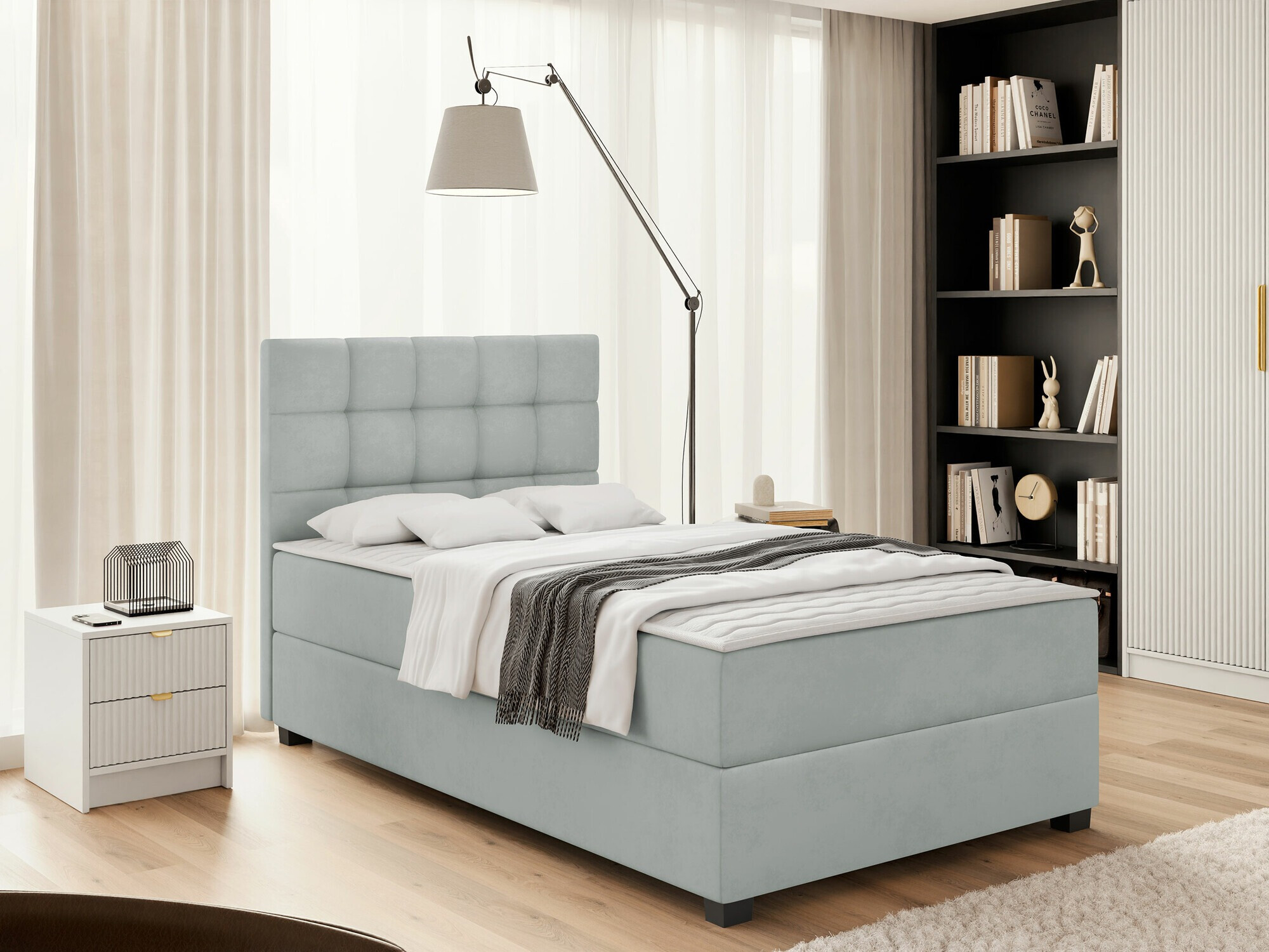 Boxspring krevet Sanford 107 (Manila 14)