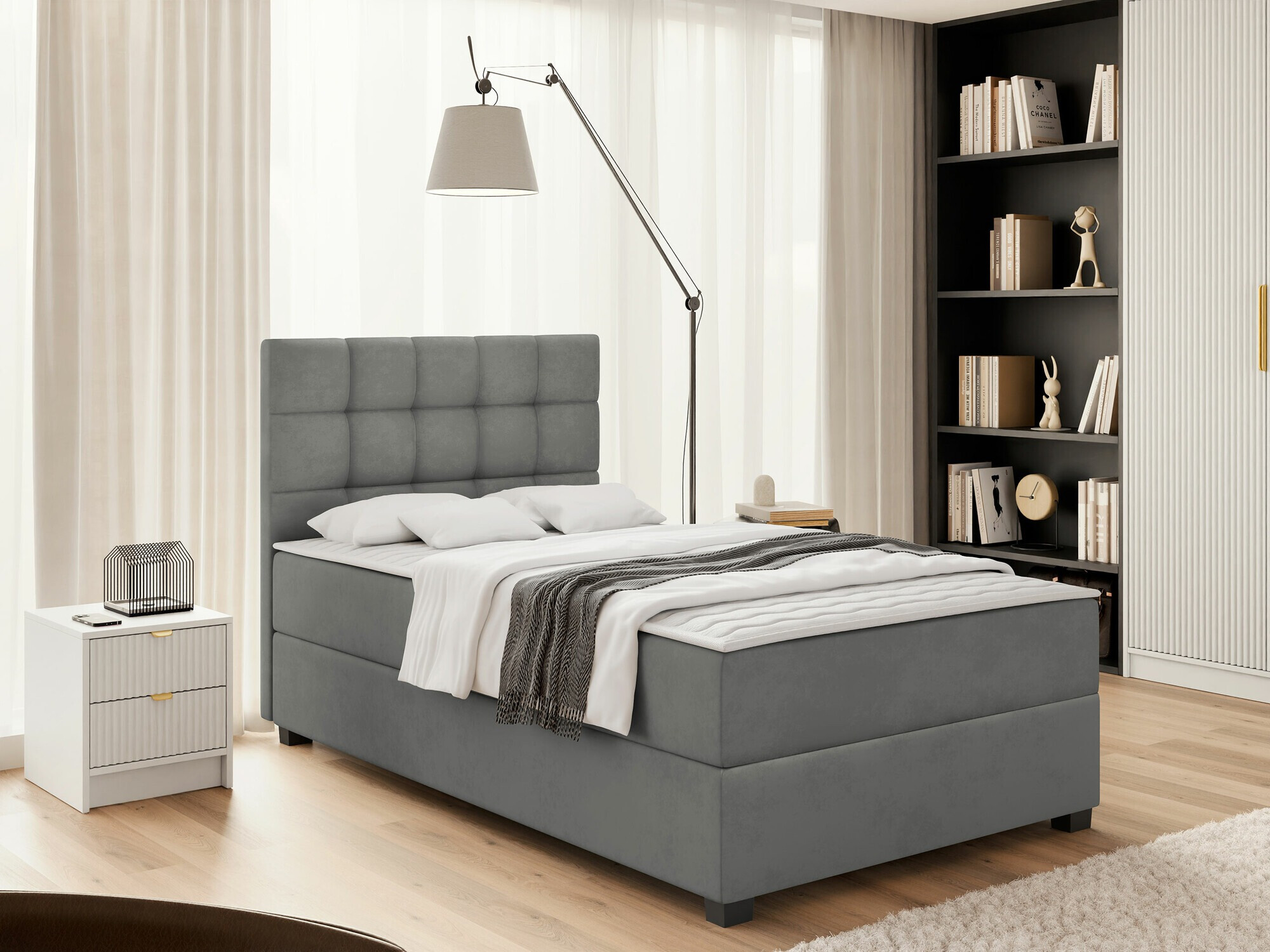 Boxspring krevet Sanford 107 (Manila 16)