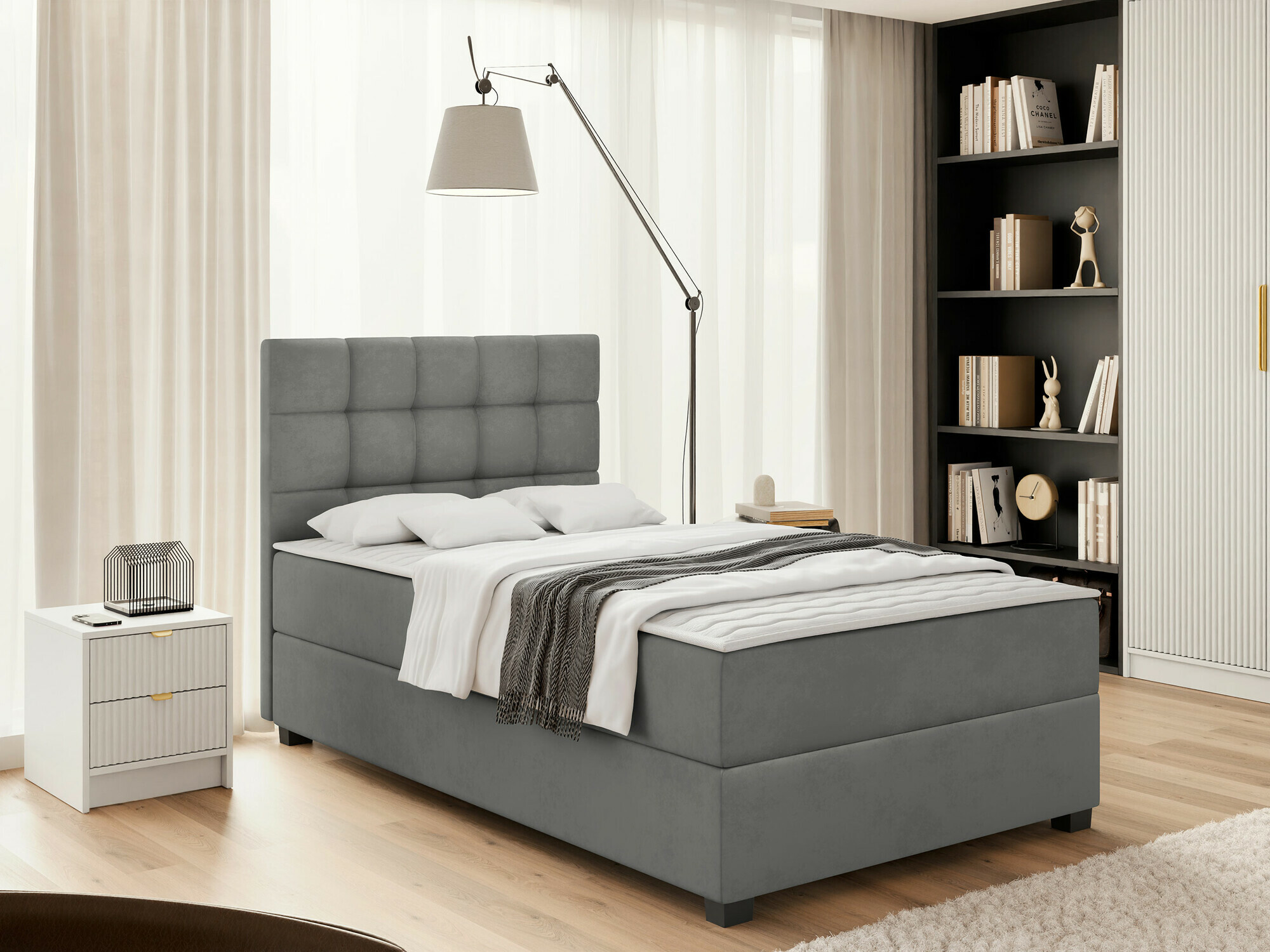 Boxspring krevet Sanford 107 (Manila 16)