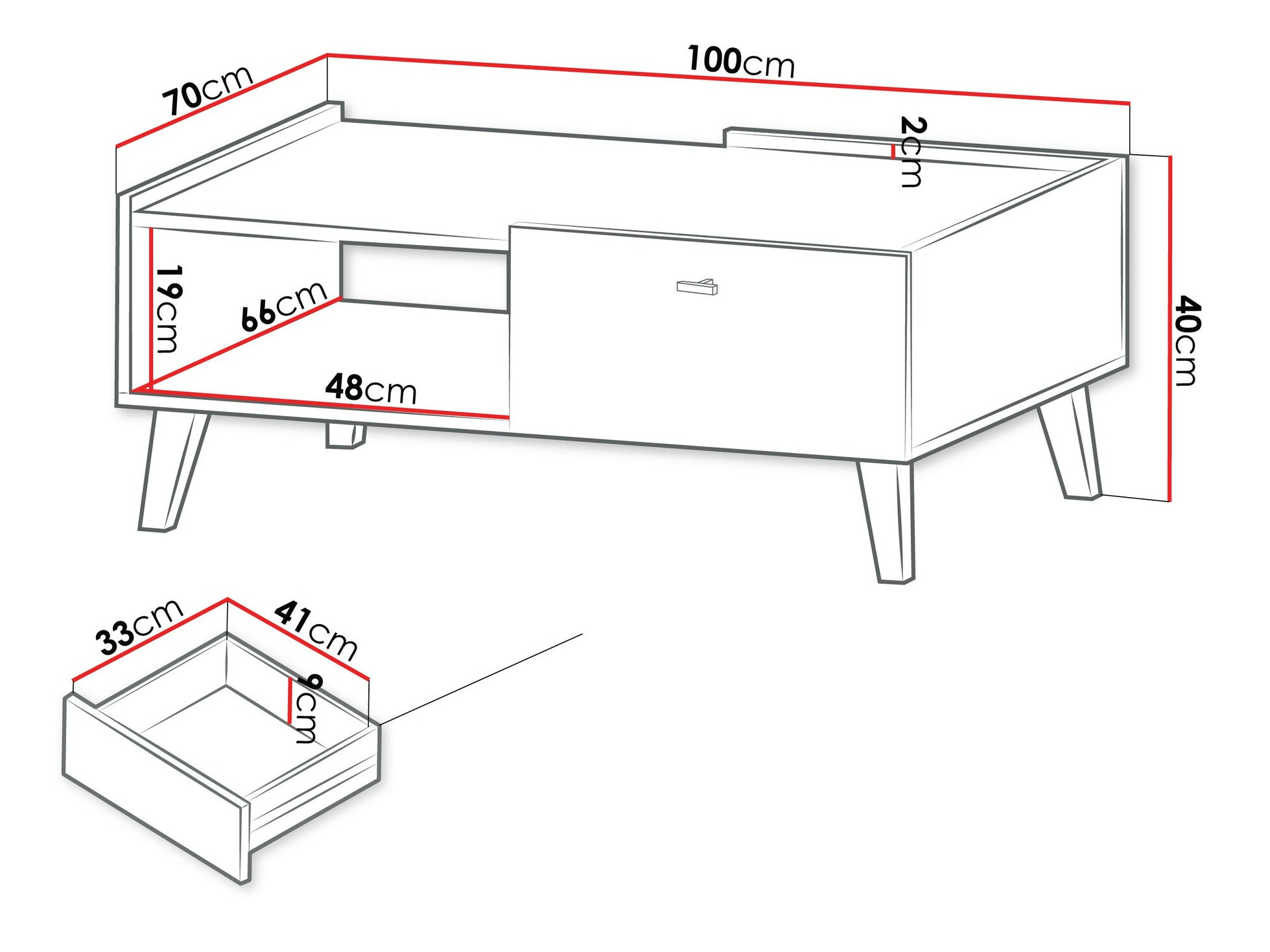 Stočić za kafu Comfivo Avimelo 103