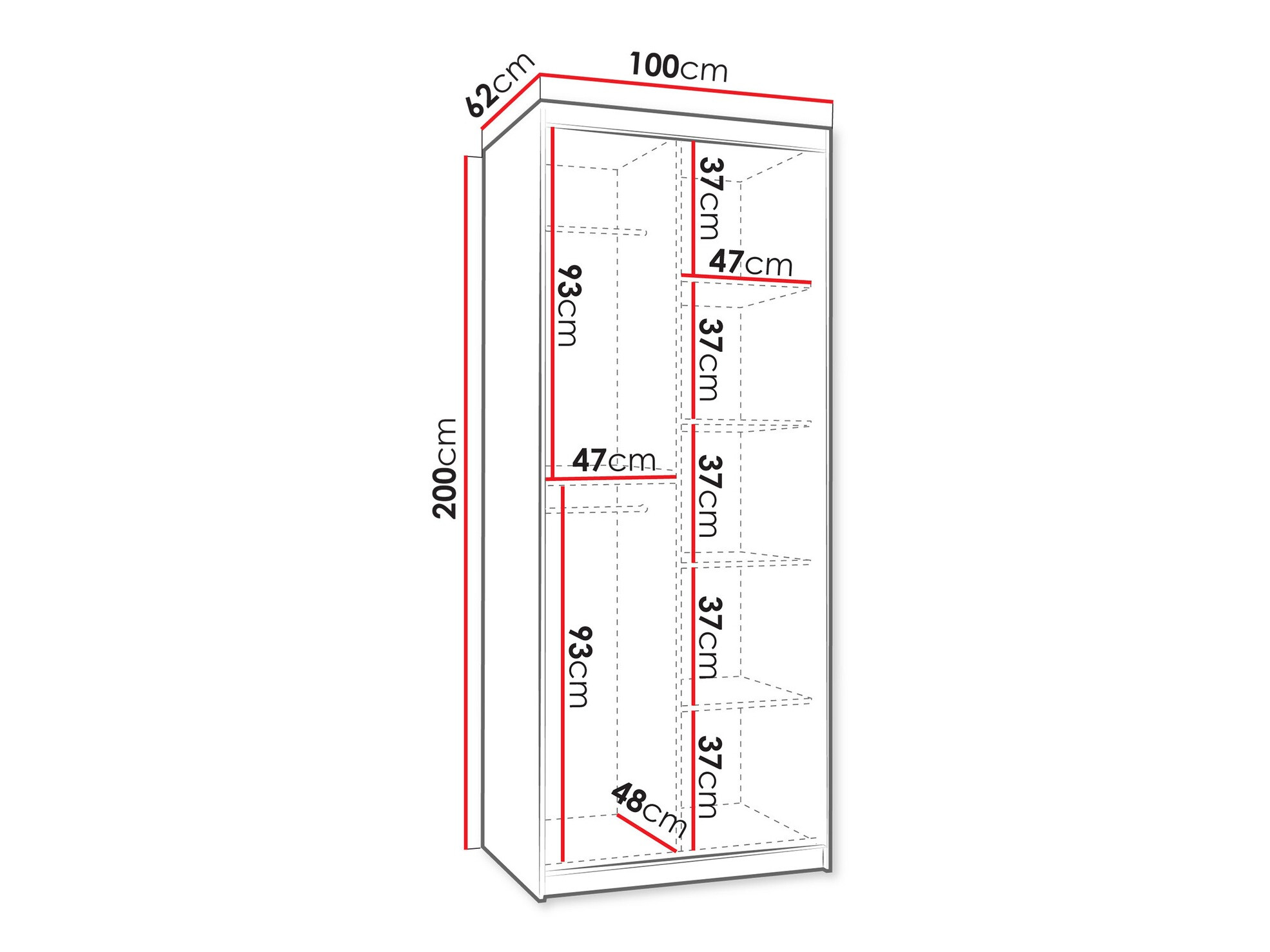 Ormar Hartford 498 (Zanatski hrast)