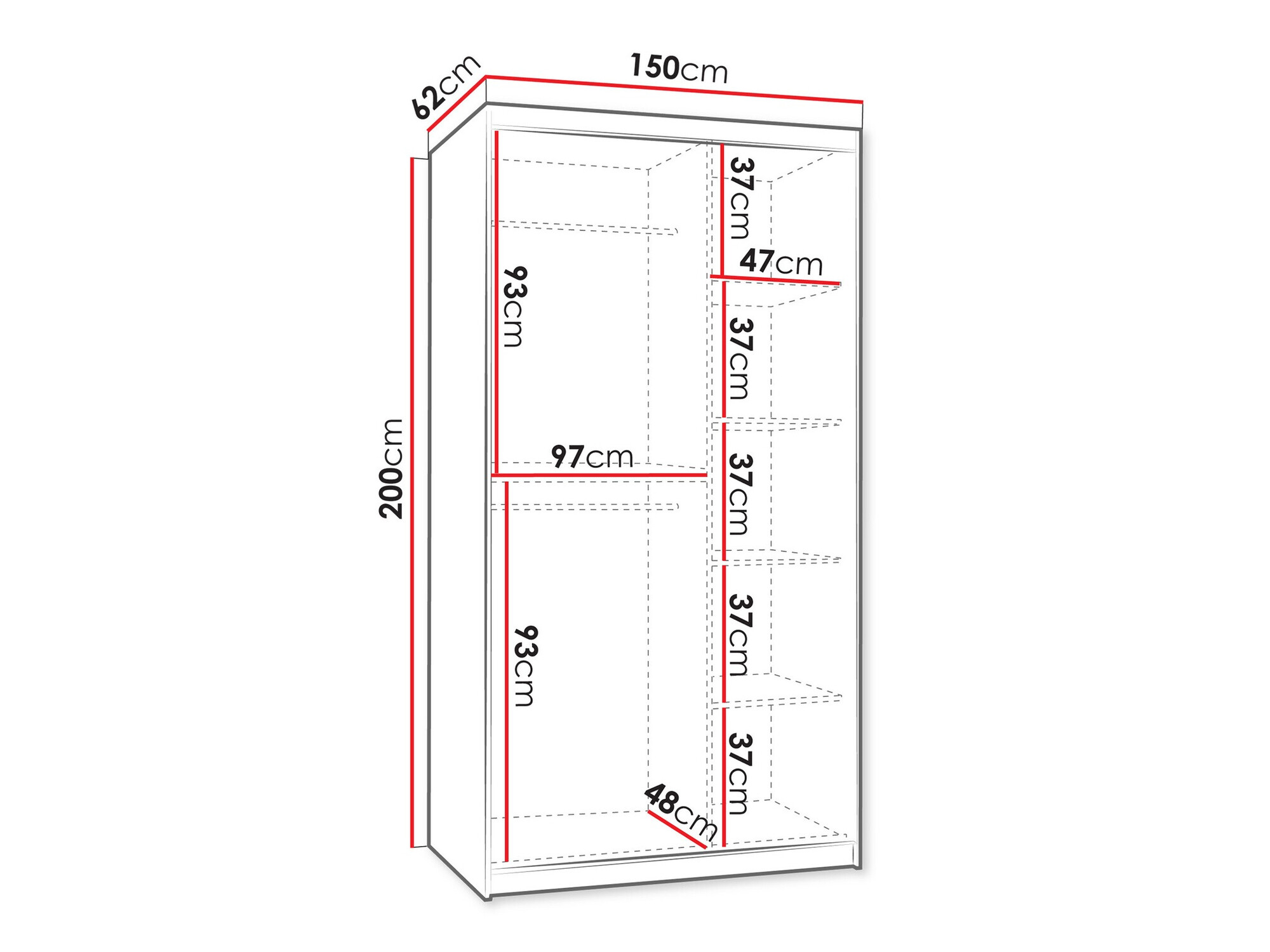 Ormar Hartford 503 (Crno)