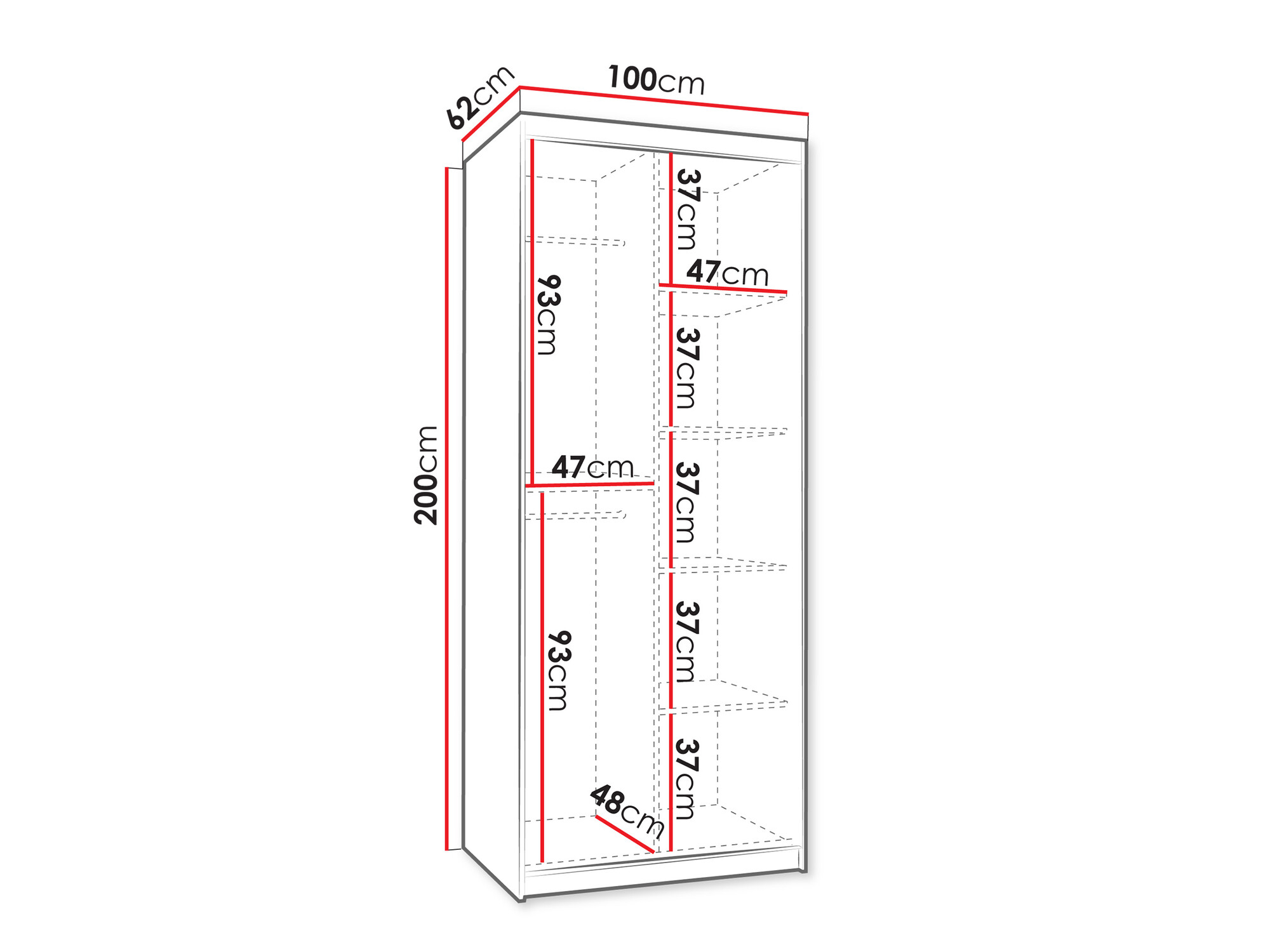 Ormar Hartford 505 (Zanatski hrast)