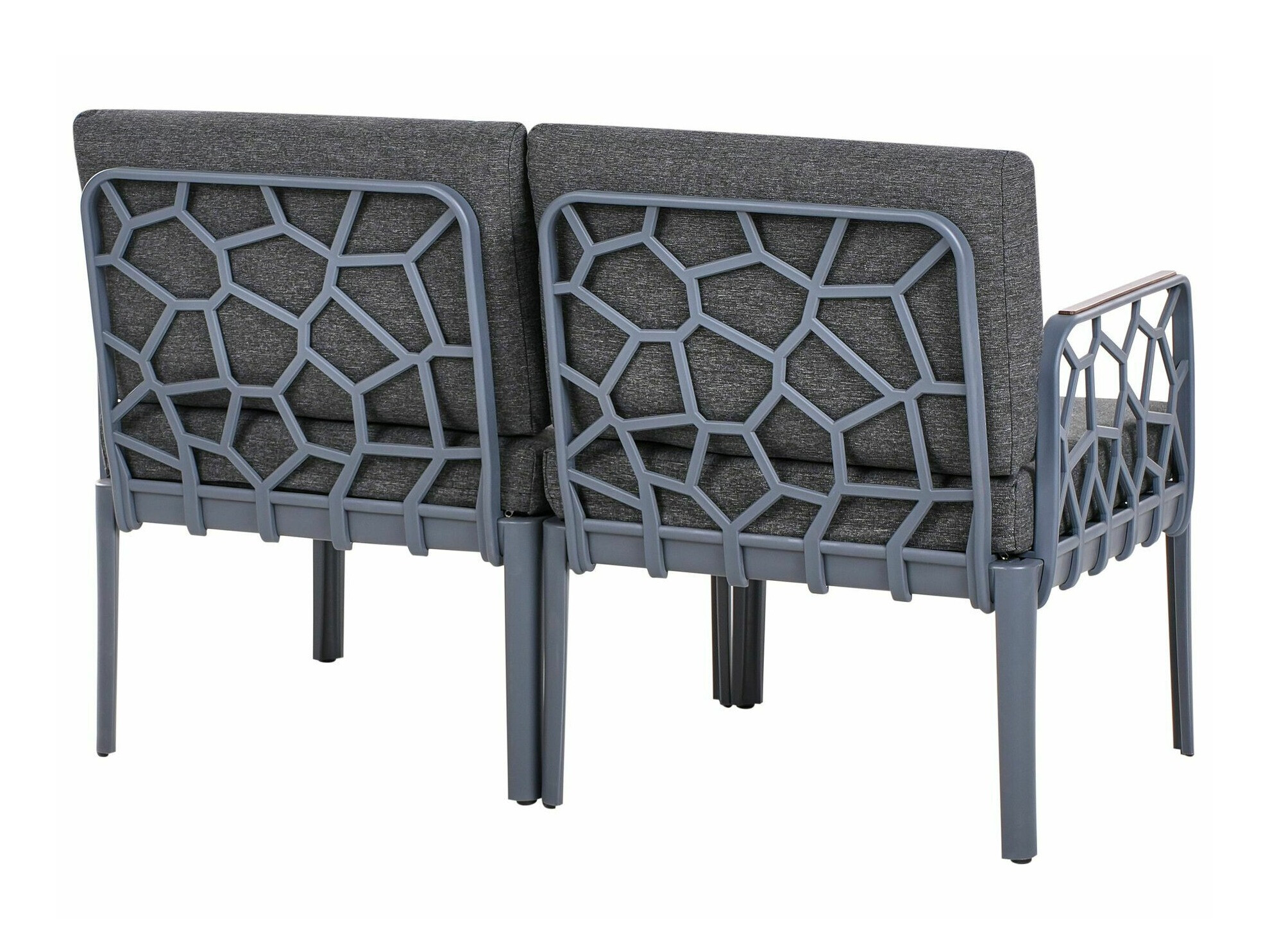 Set baštenskog nameštaja Berwyn 2653 (Sivo)