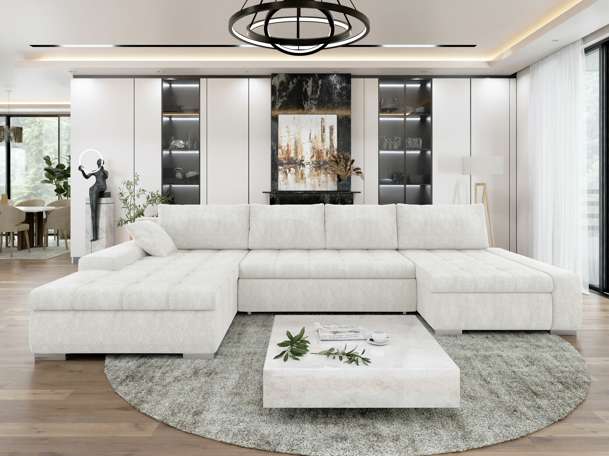 Ugaona sofa Comfivo 106 (Coral 70)