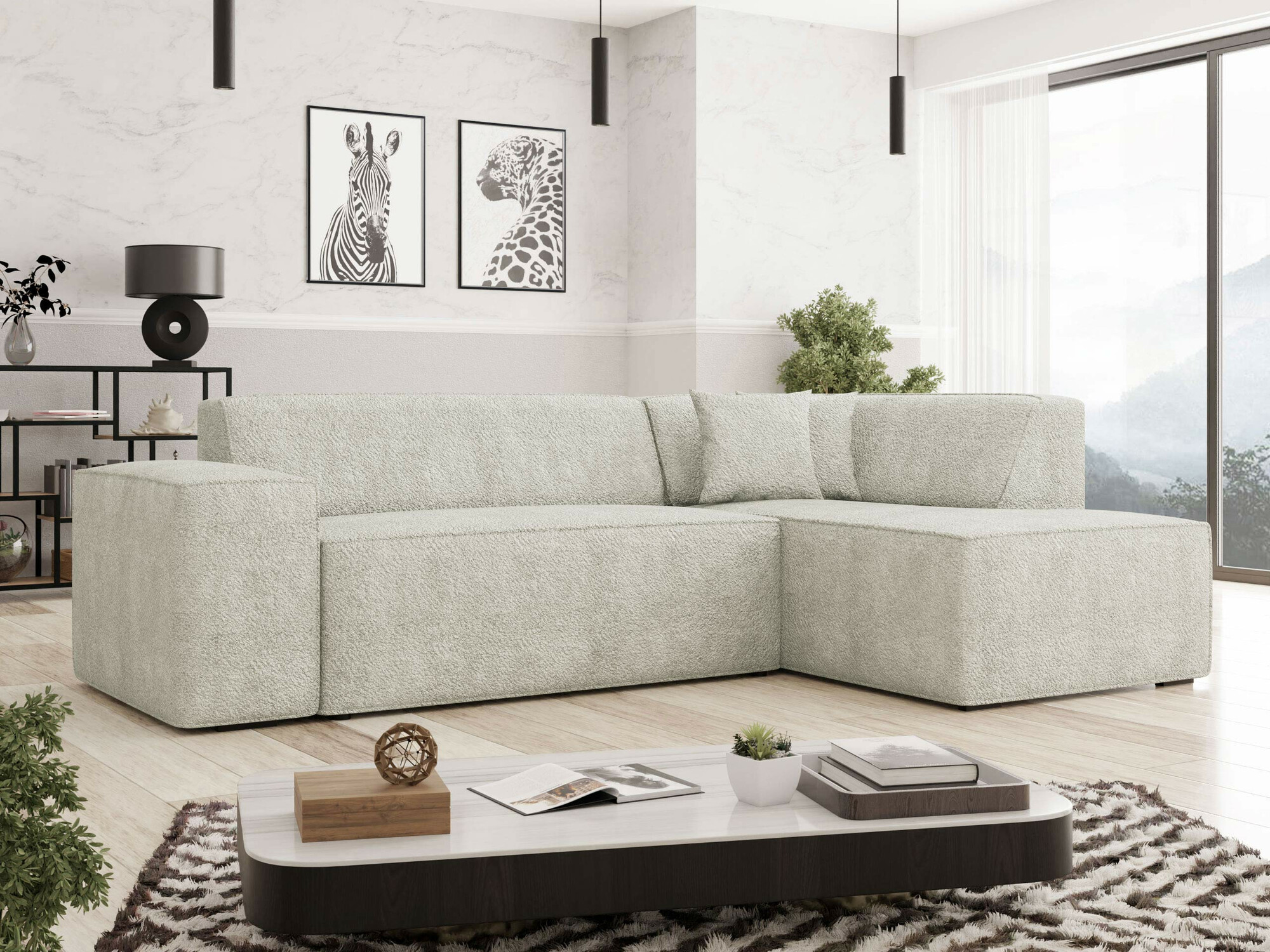 Ugaona sofa Comfivo 289 (Coral 65)