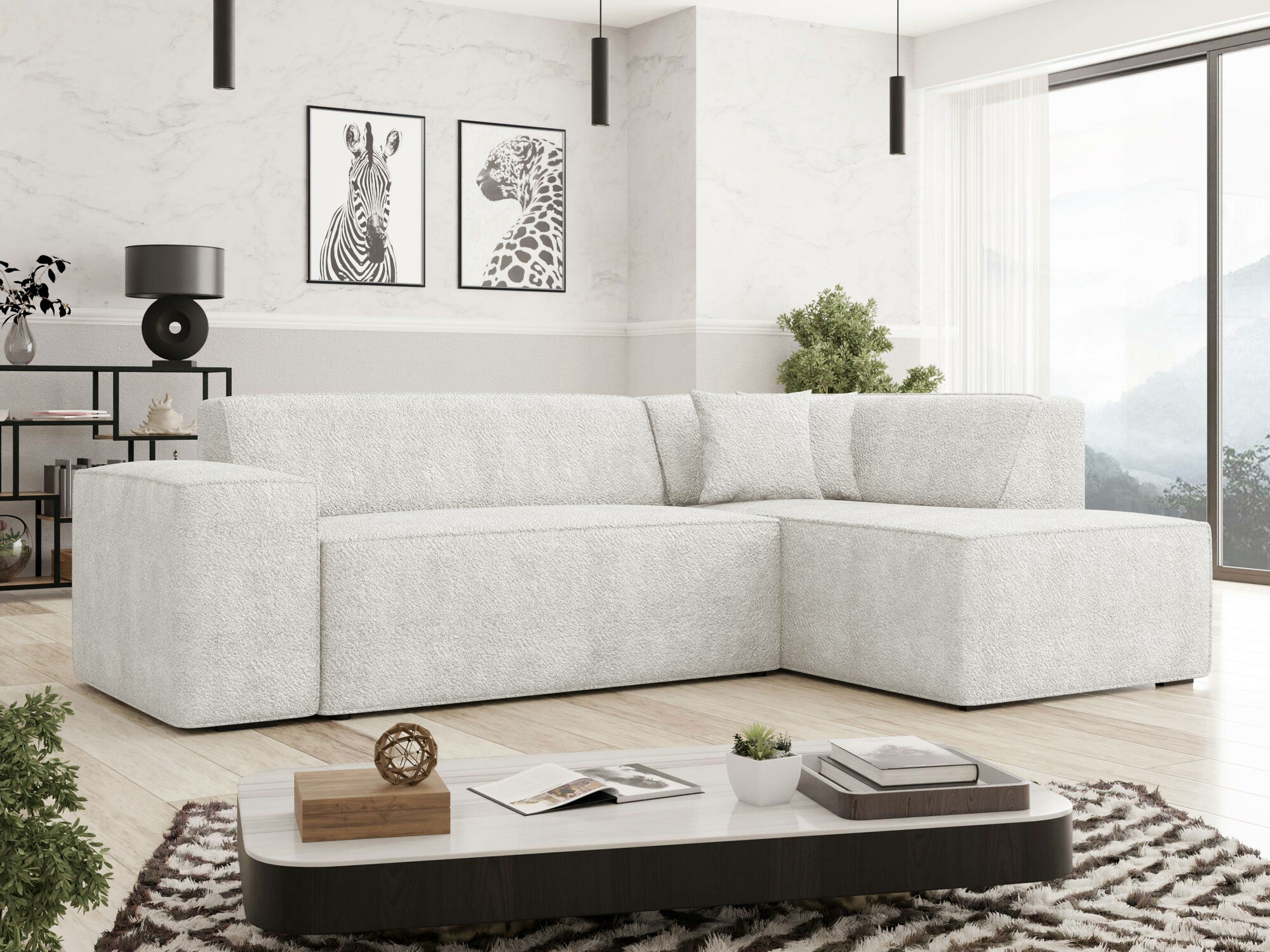 Ugaona sofa Comfivo 289 (Coral 70)
