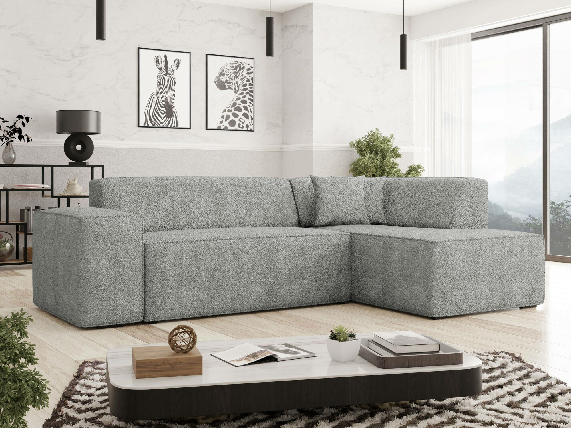 Ugaona sofa Comfivo 289 (Coral 75)