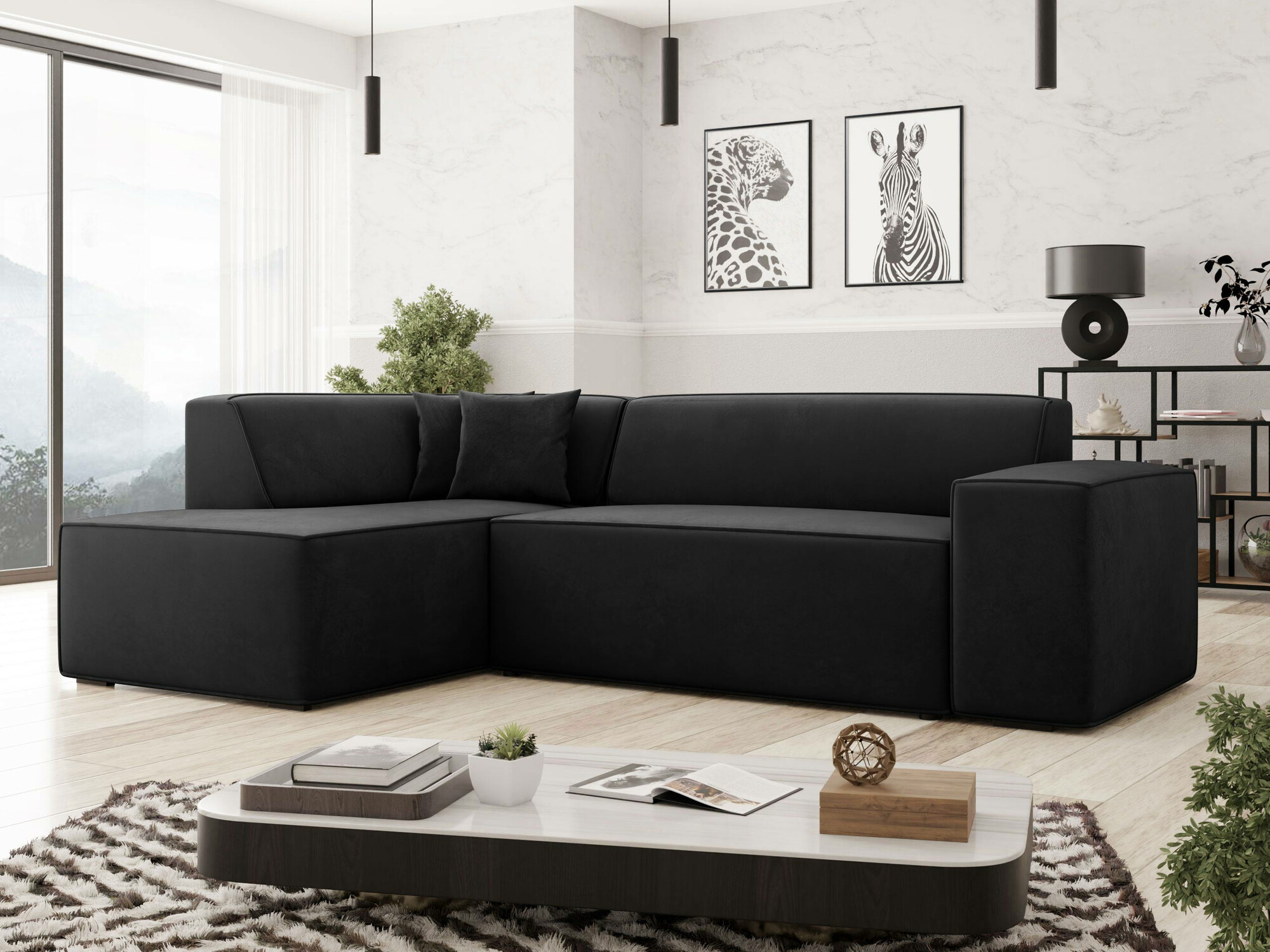 Ugaona sofa Comfivo 289 (Magic Velvet 2219)