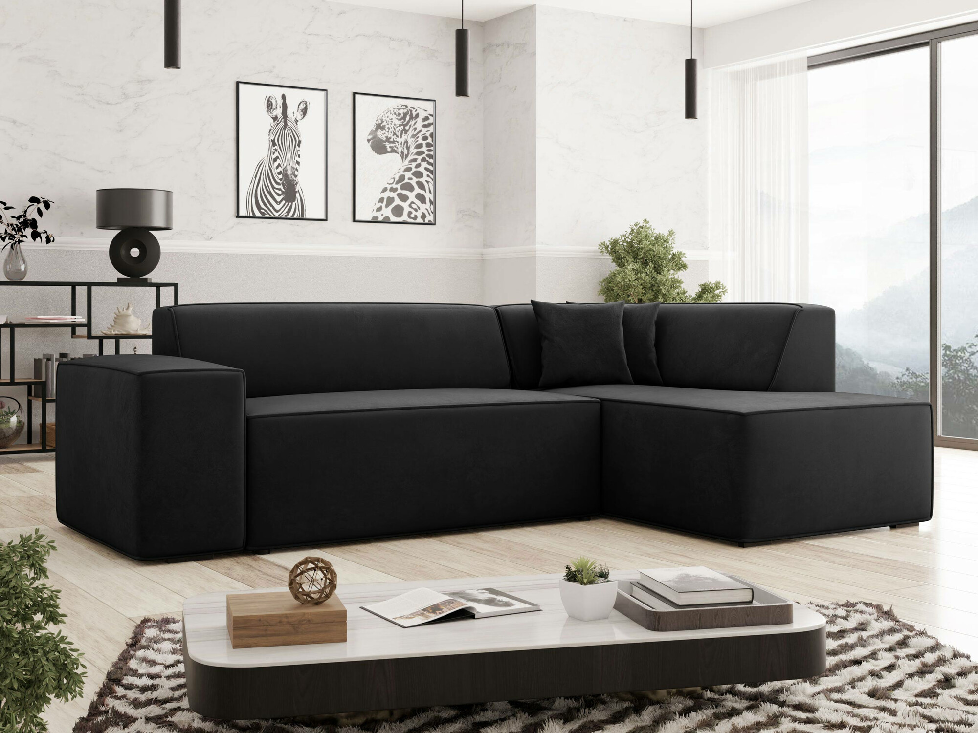 Ugaona sofa Comfivo 289 (Magic Velvet 2219)