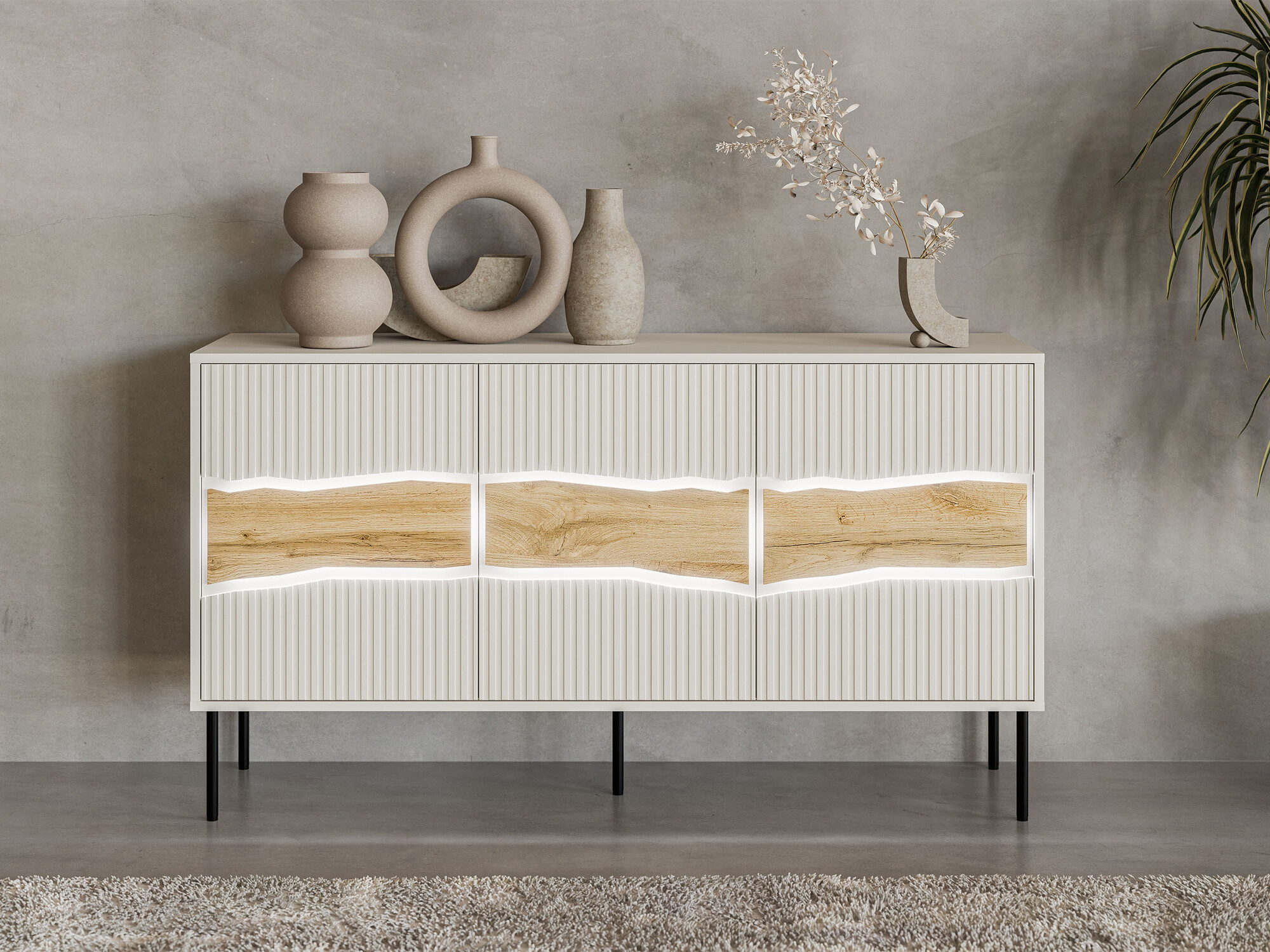 Ormarić Monevare 100 (Вотан храст + Kašmir)