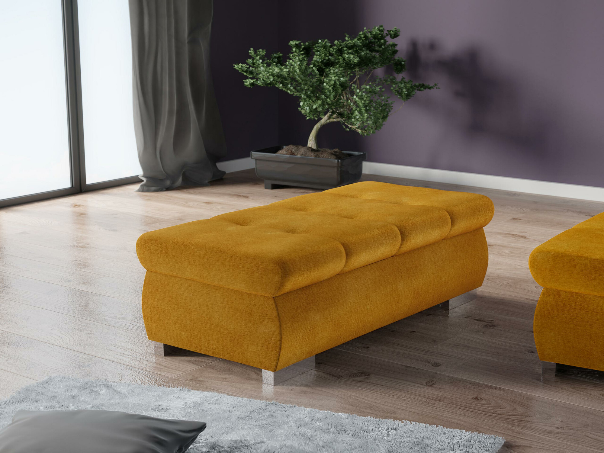 Tapacirana klupa Comfivo 123 (Wave 05)