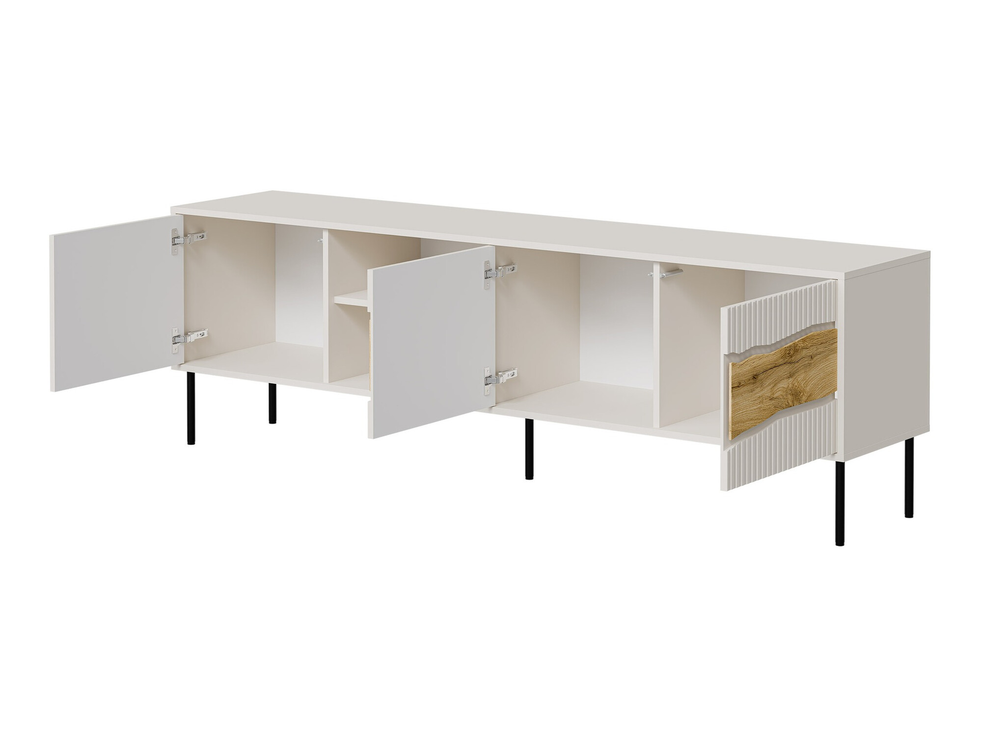 TV komoda Monevare 102 (Hrast Votan + Kašmir)