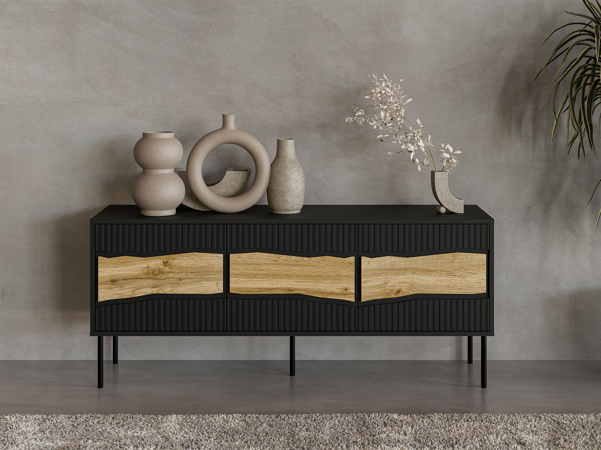 TV sto Monevare 103 (Crno + Вотан храст)