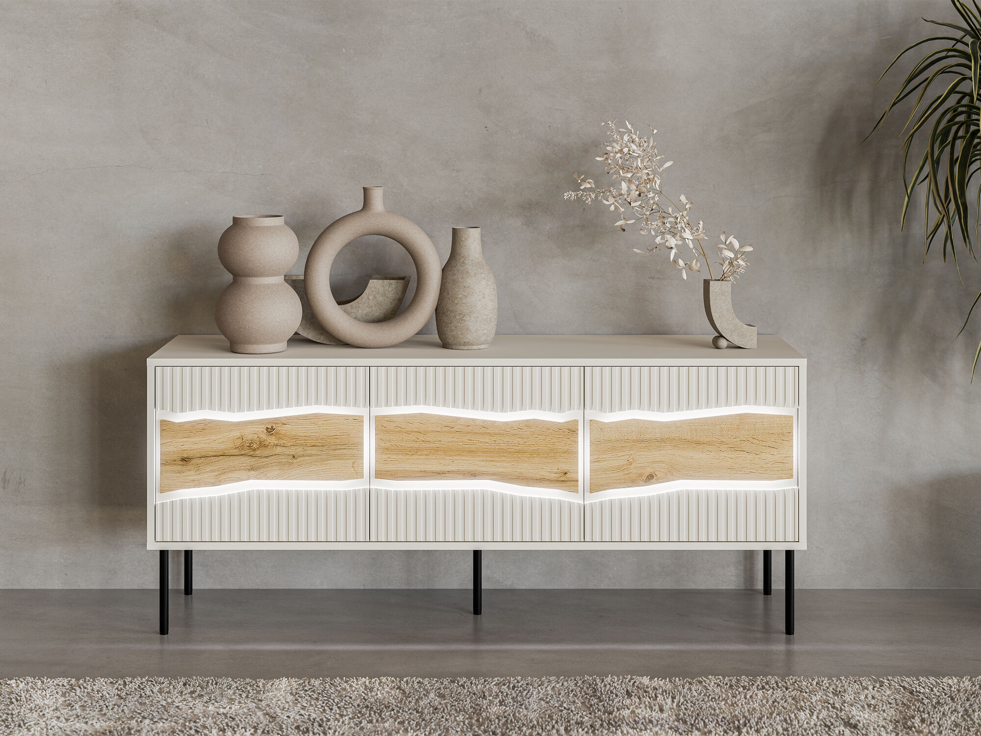 TV sto Monevare 103 (Вотан храст + Kašmir)