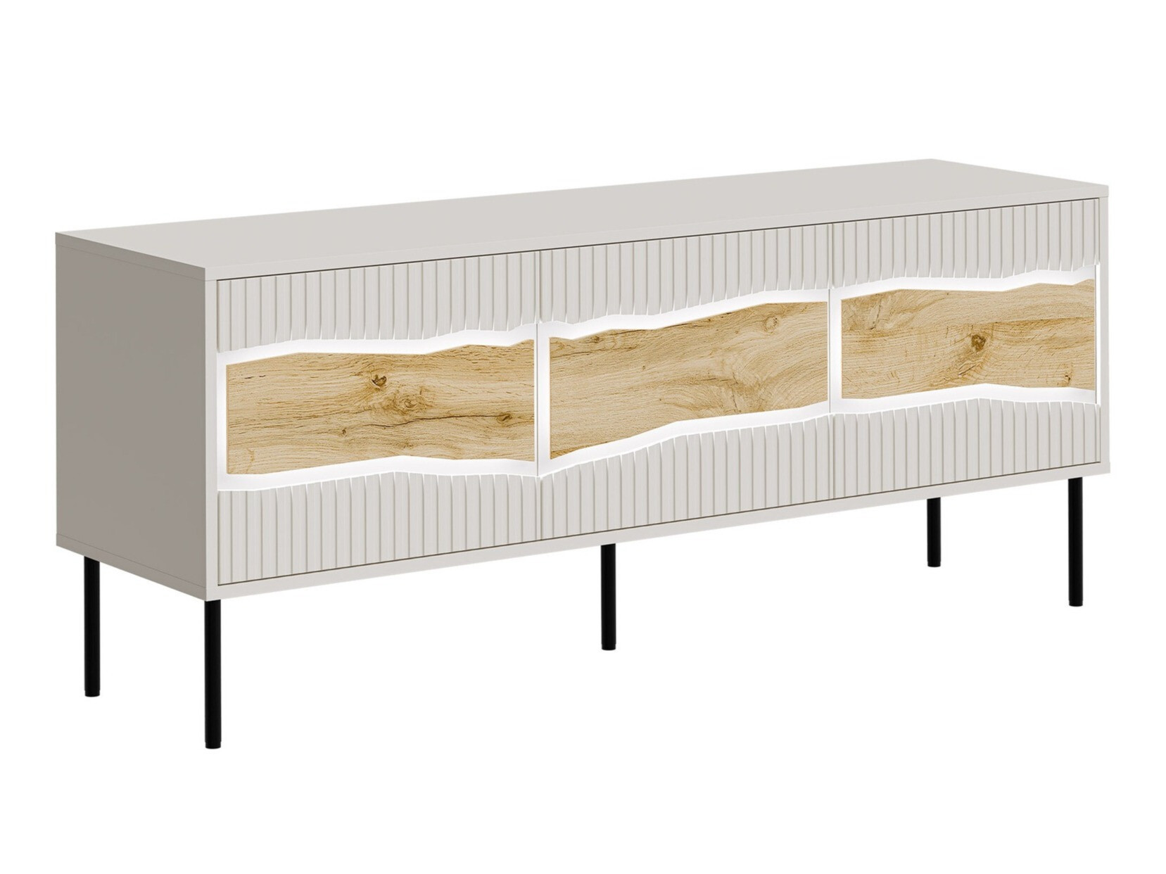 TV komoda Monevare 103 (Hrast Votan + Kašmir)