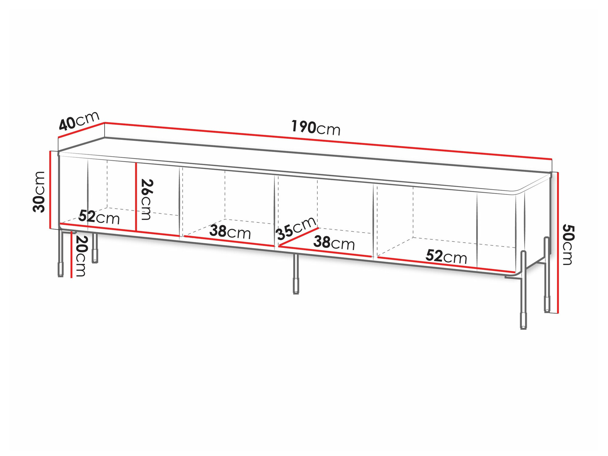 TV sto Mavnue 102 (Belo)