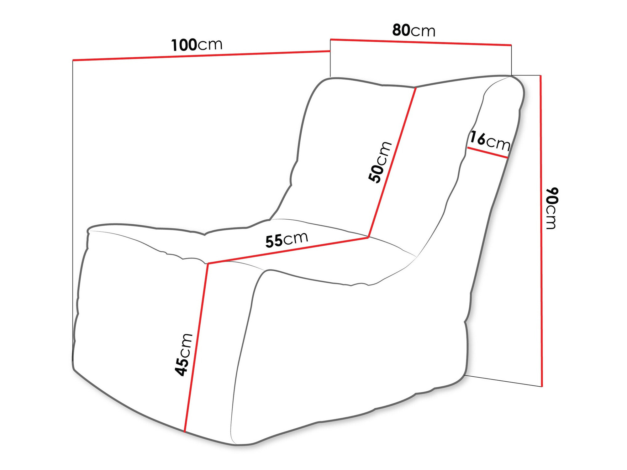 Vreća za sedenje Rockford 102 (Poso 43)