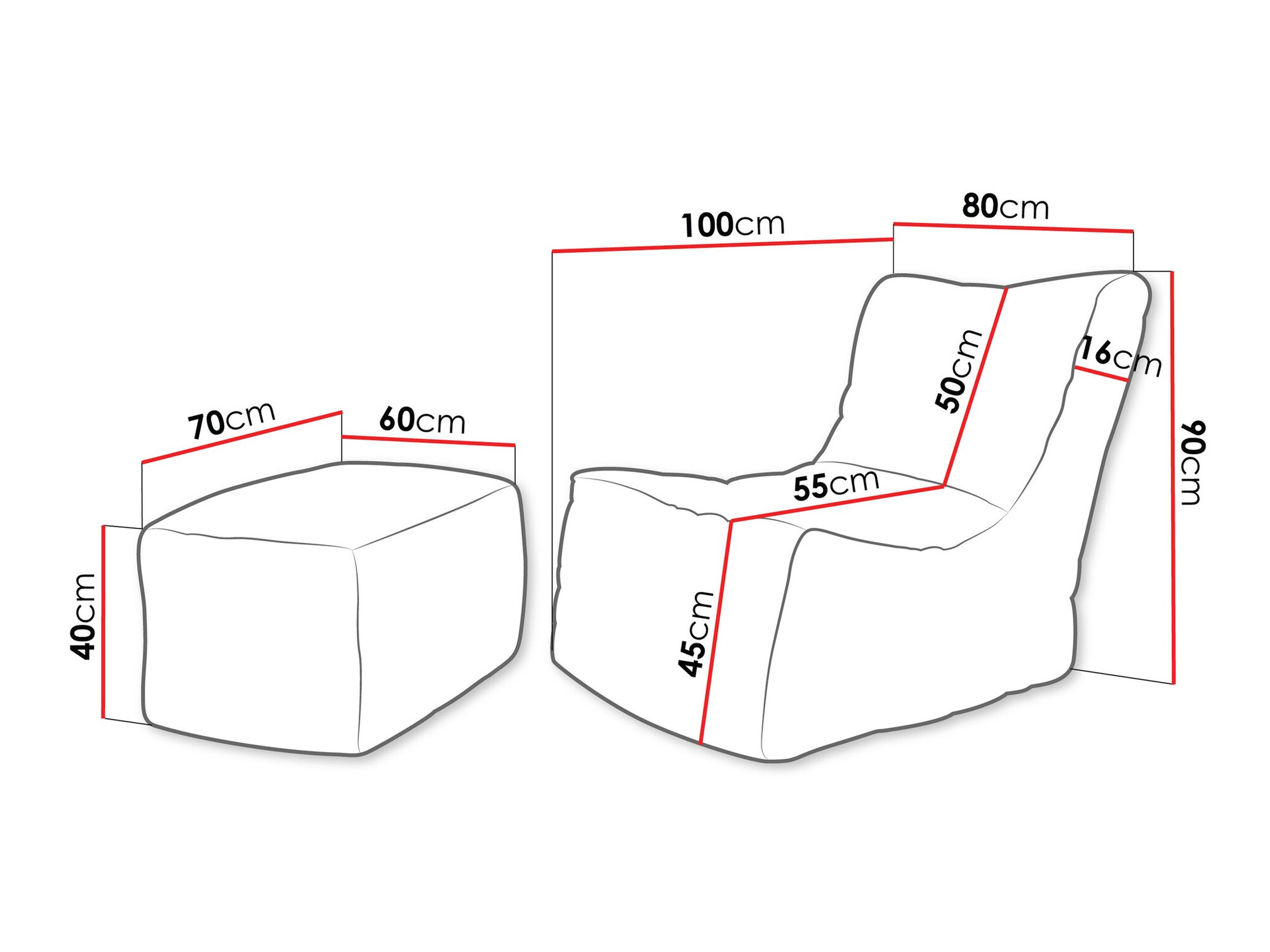 Vreća za sedenje Rockford 104 (Poso 27)